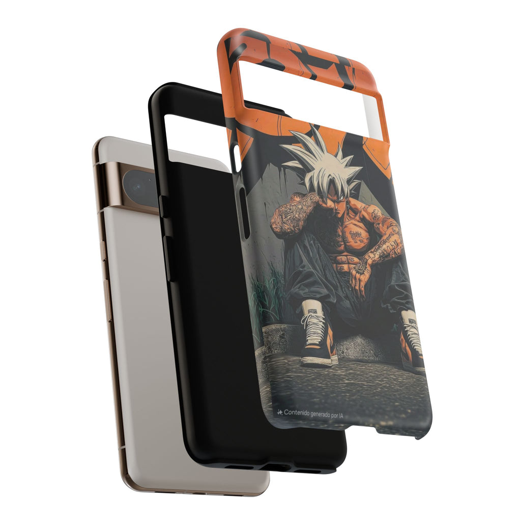 Anime DBZ Thug Tough Cases for iPhones, Samsung, and Pixel
