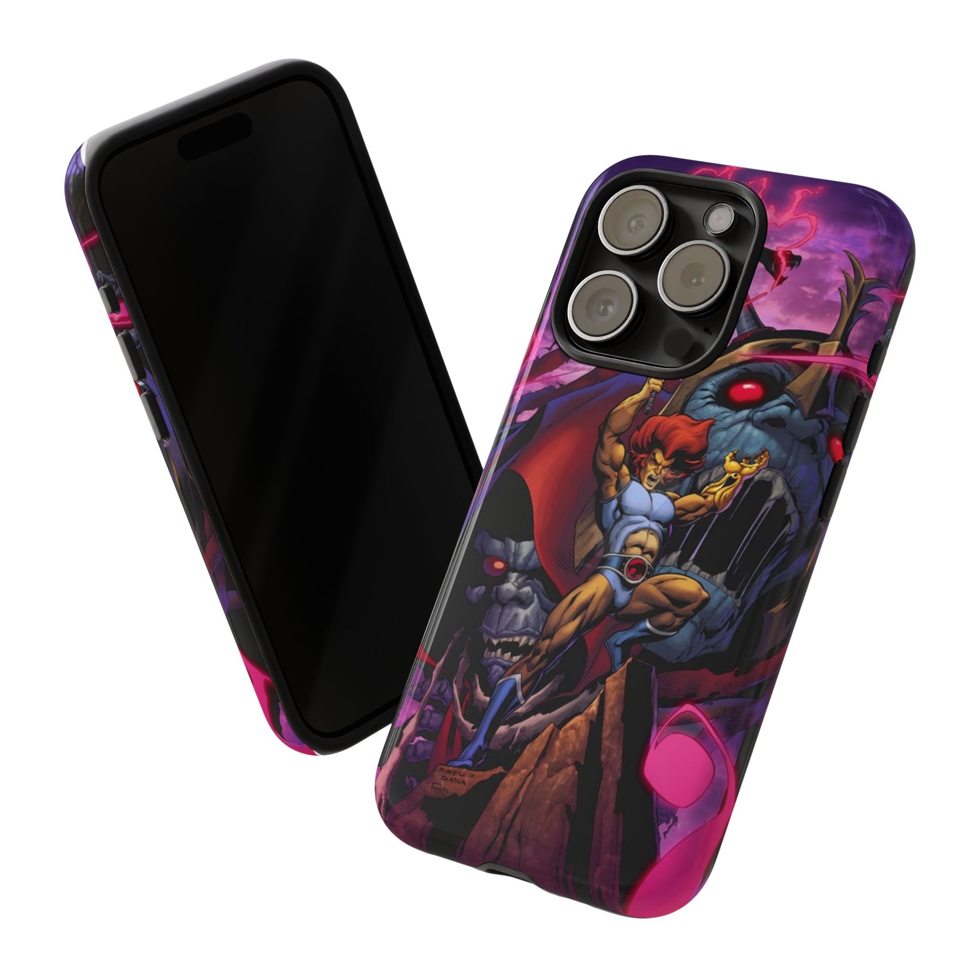 Thundercats Lion O x Mumra Tough Cases for iPhones, Samsung, and Pixel