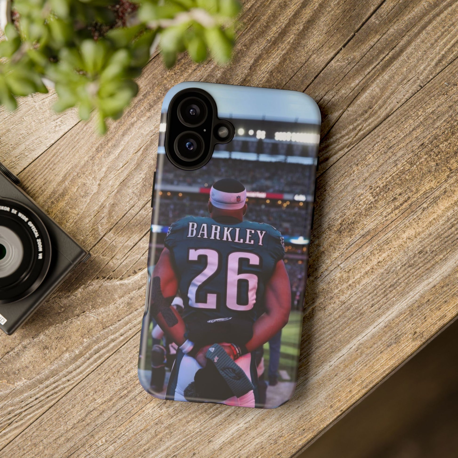 Eagles Football Saquon Barkley Tough Cases for iPhones, Samsung, and Pixel