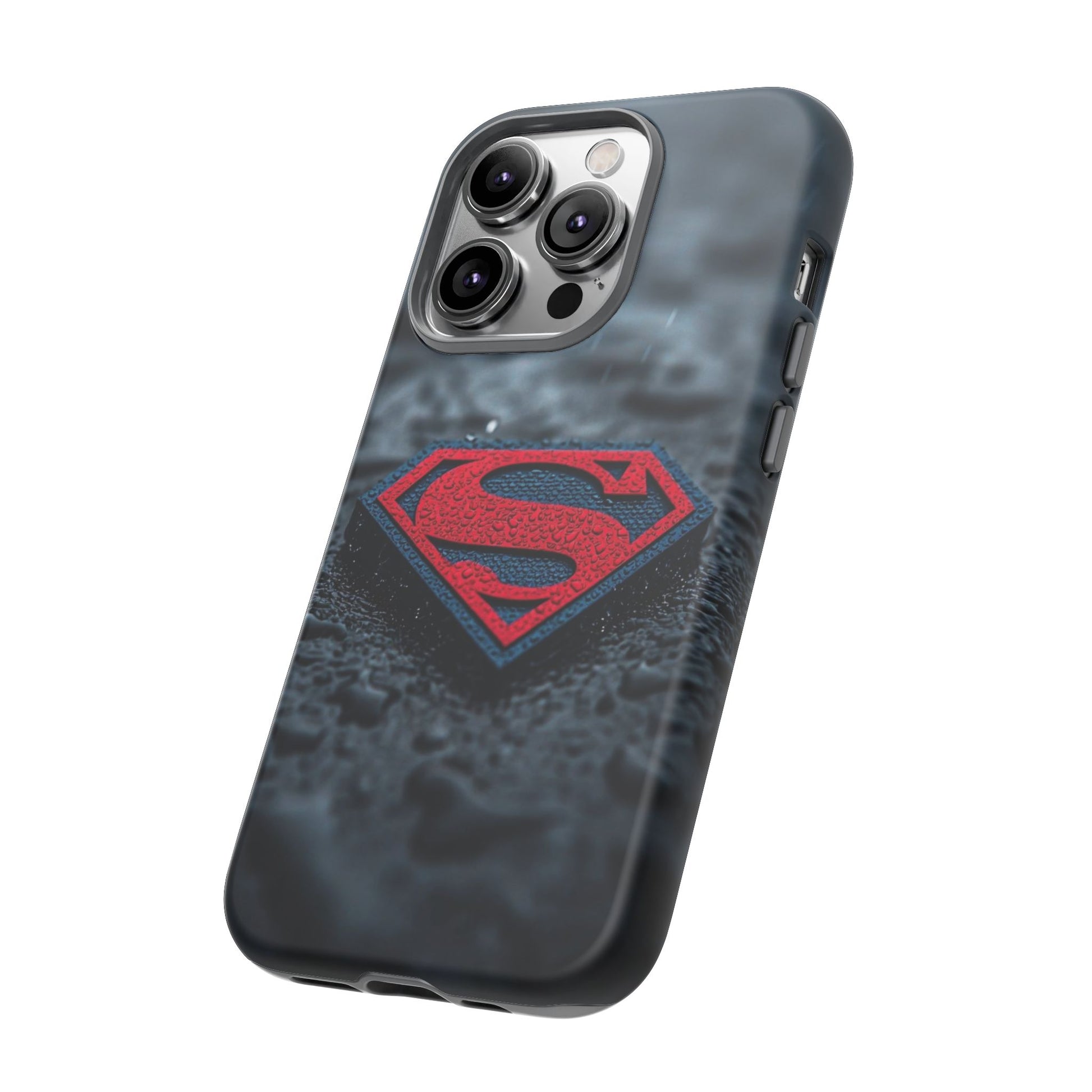 Superman Logo Tough Cases for iPhones, Samsung, and Pixel