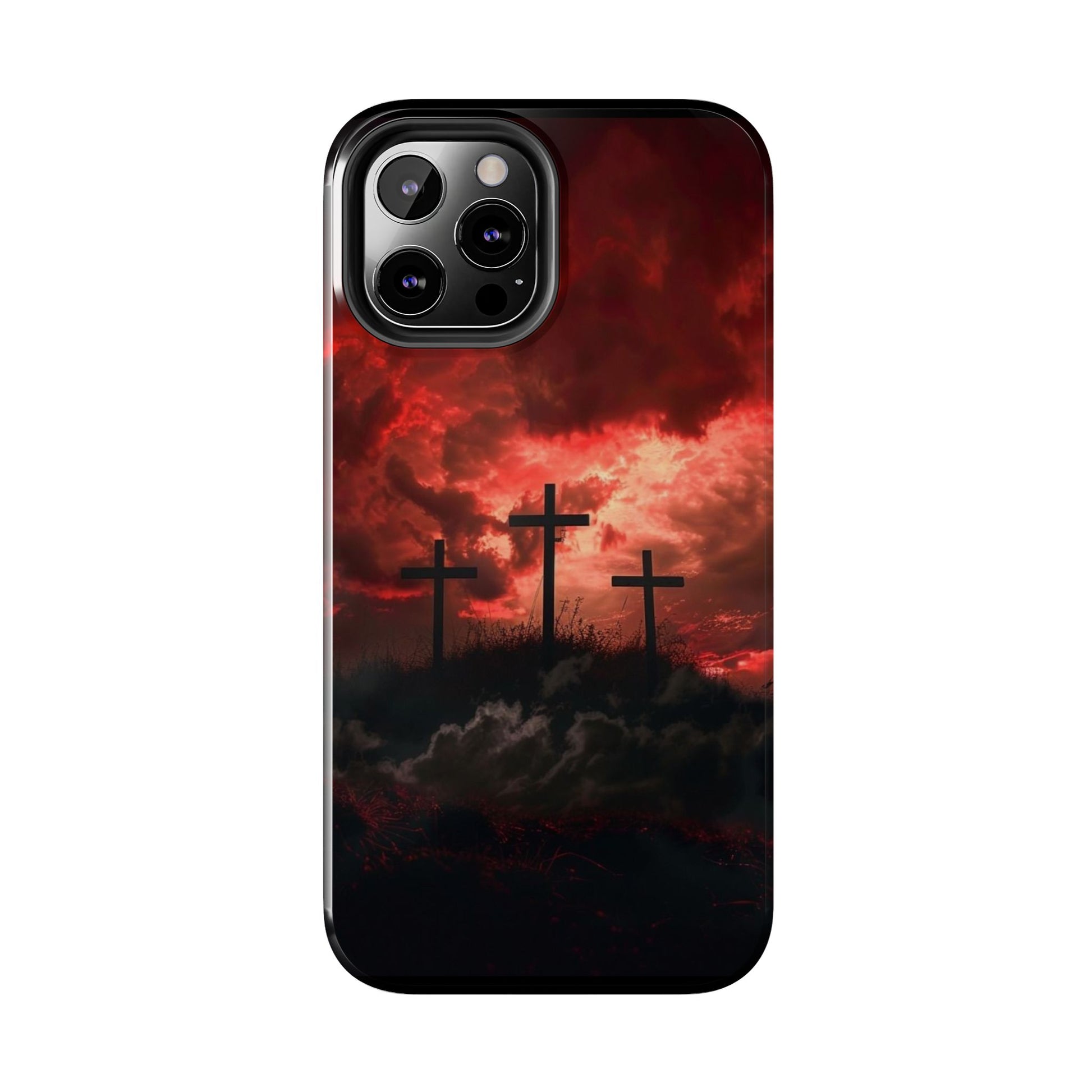 Crosses at Golgotha Christian Cases for iPhones & Samsung Phones