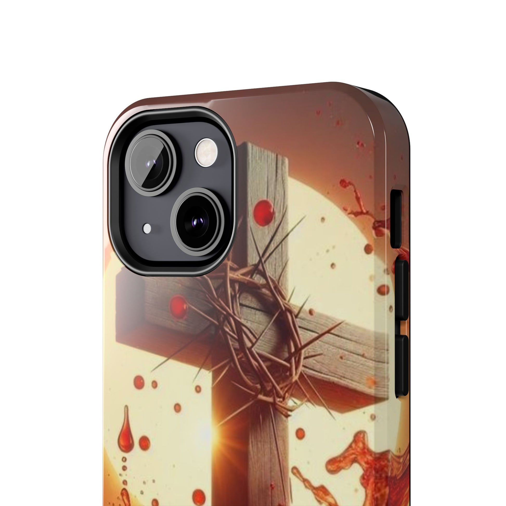 Blood of Christ Christian Theme Phone Cases for iPhones & Samsung Phones