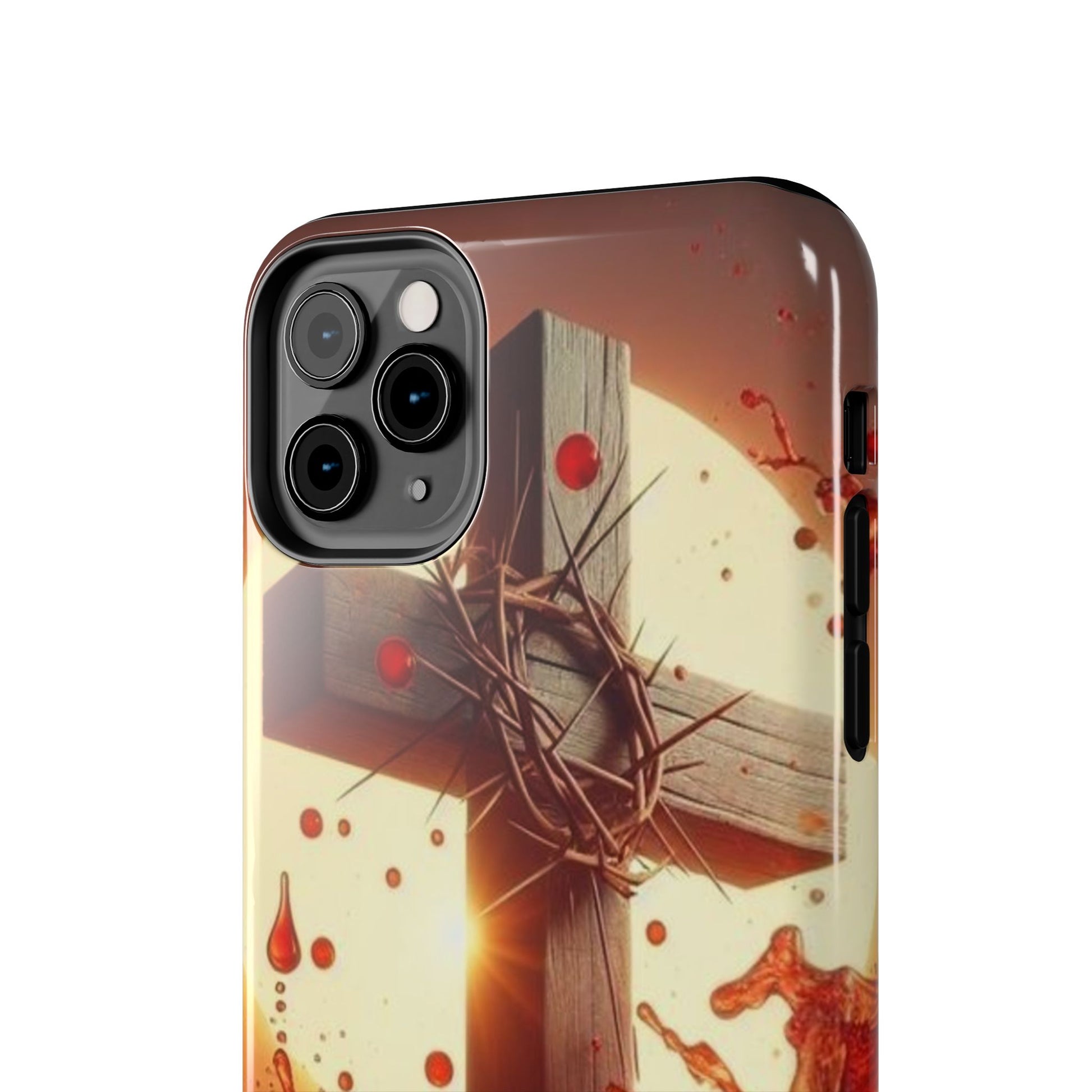 Blood of Christ Christian Theme Phone Cases for iPhones & Samsung Phones