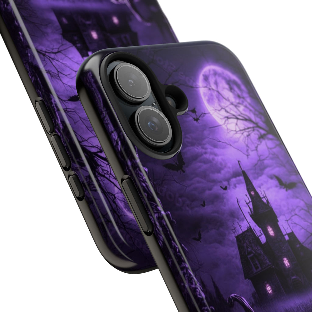 Haunted House Halloween Theme Phone Cases for iPhones & Samsung Phones