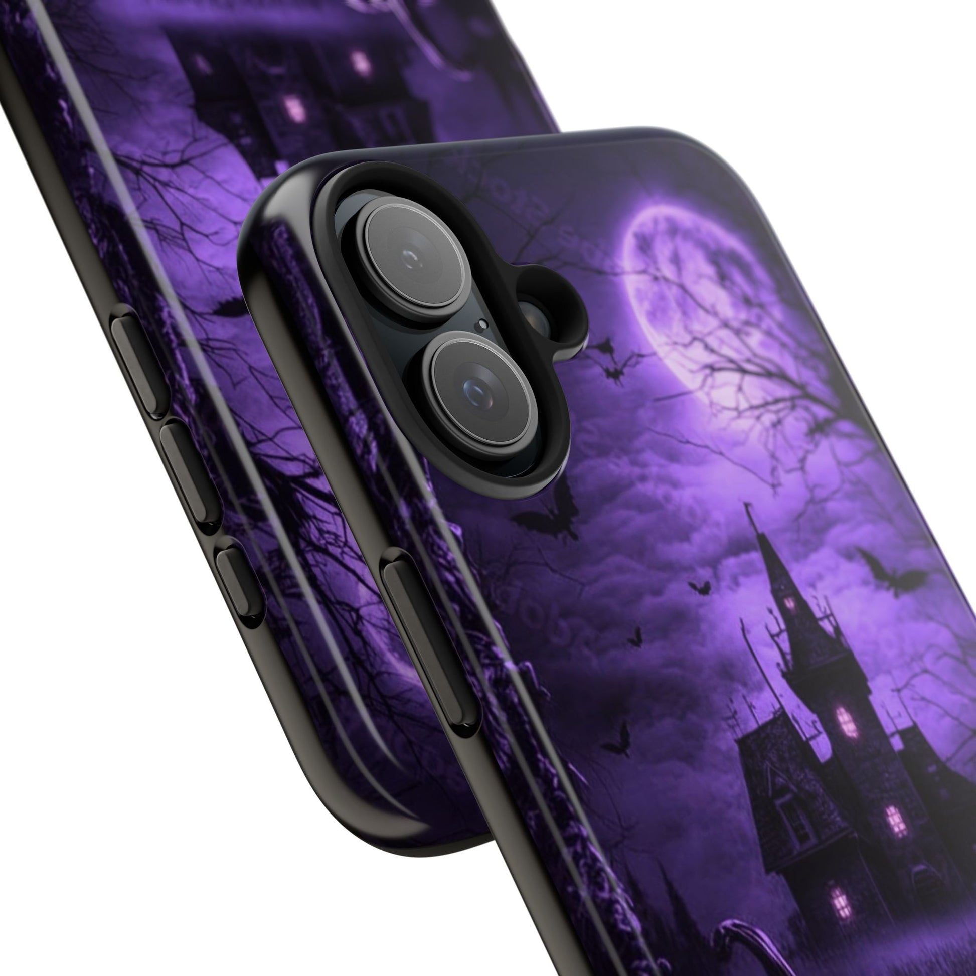 Haunted House Halloween Theme Phone Cases for iPhones & Samsung Phones
