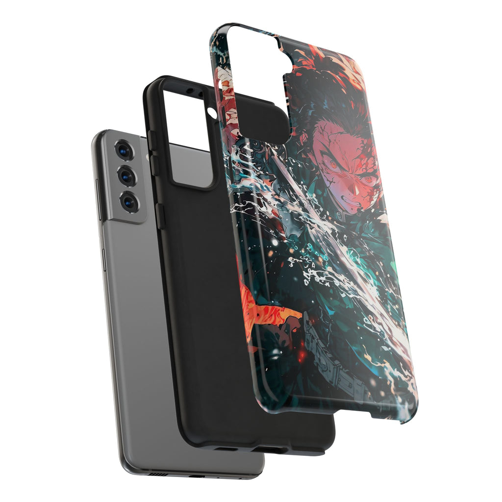 Demon Slayer Tanjiro Art Phone Case for iPhone & Samsung Galaxy Phones