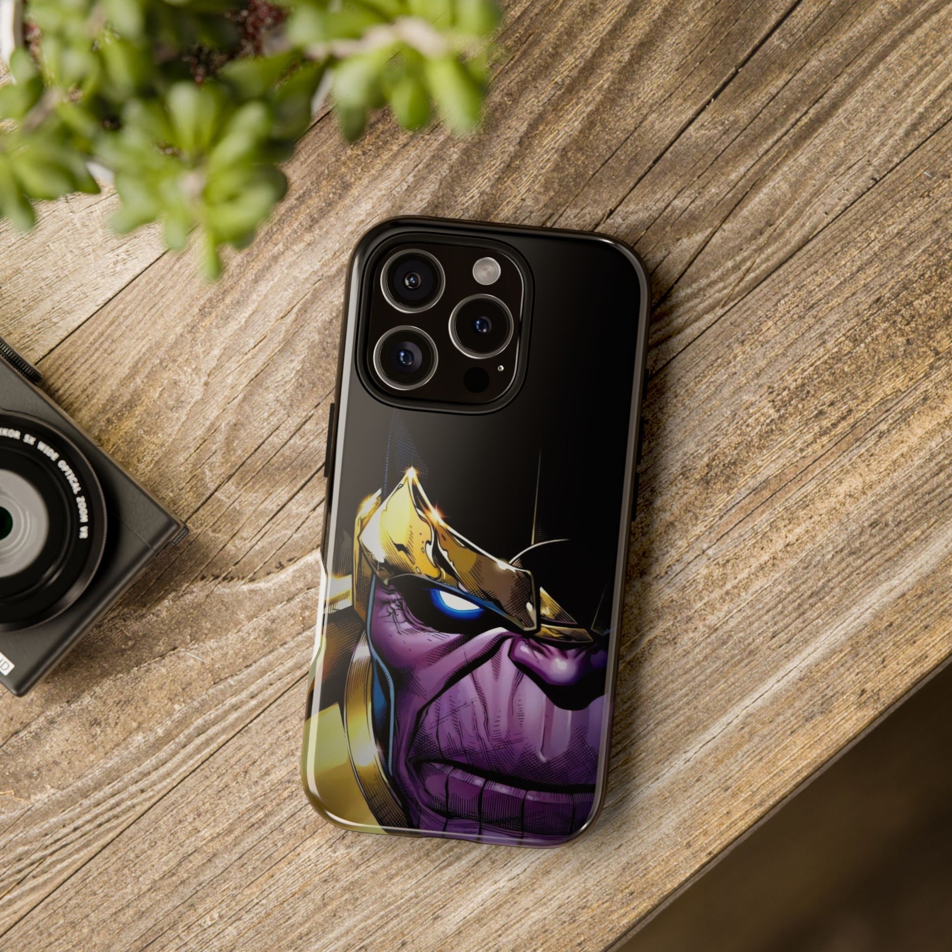 Thanos  Phone Case, Tough Cases, Marvel Comics Phone for iPhones, Samsung, and Pixel