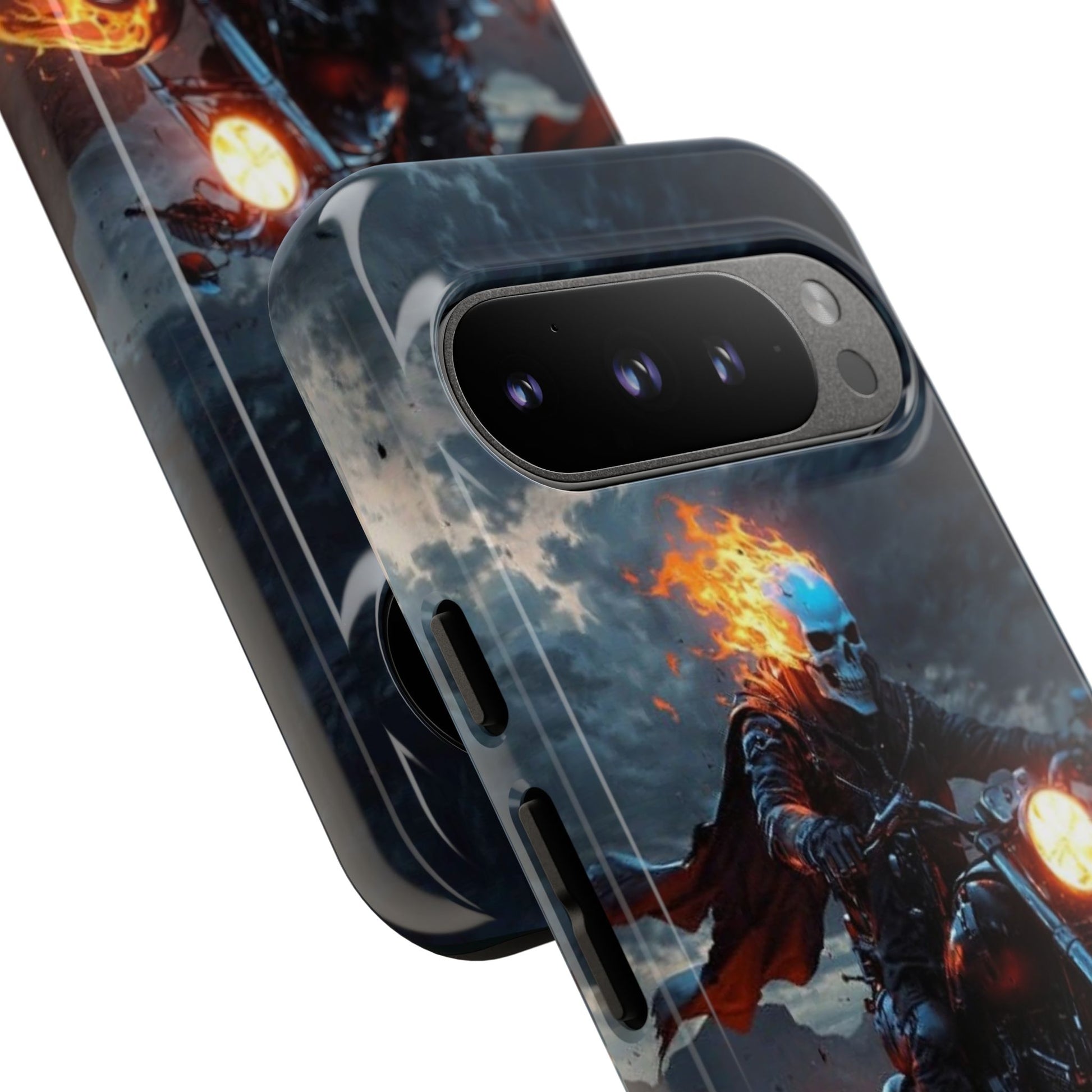 Marvel's Ghost Rider Tough Cases for iPhones, Samsung, and Pixel