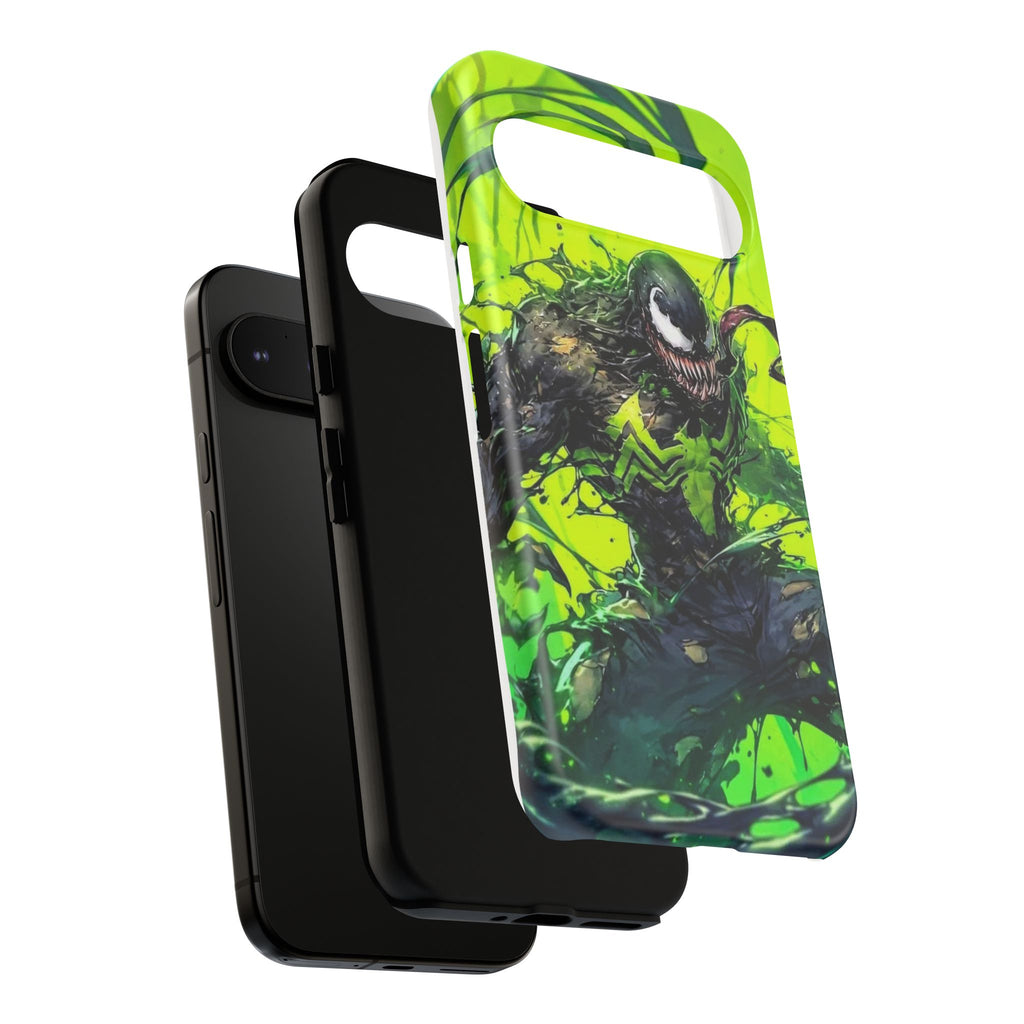 Evil Venom Phone Case, Tough Cases, Marvel Comics Phone for iPhones, Samsung, and Pixel