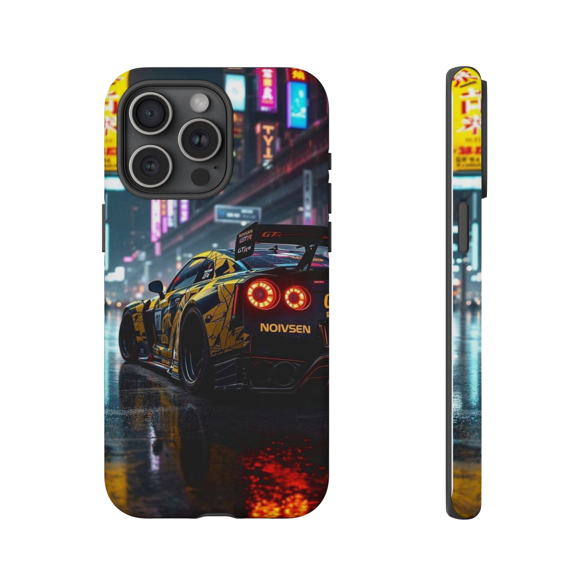 Nissan GTR in Japan Art Tough Cases for iPhones, Samsung, and Pixel