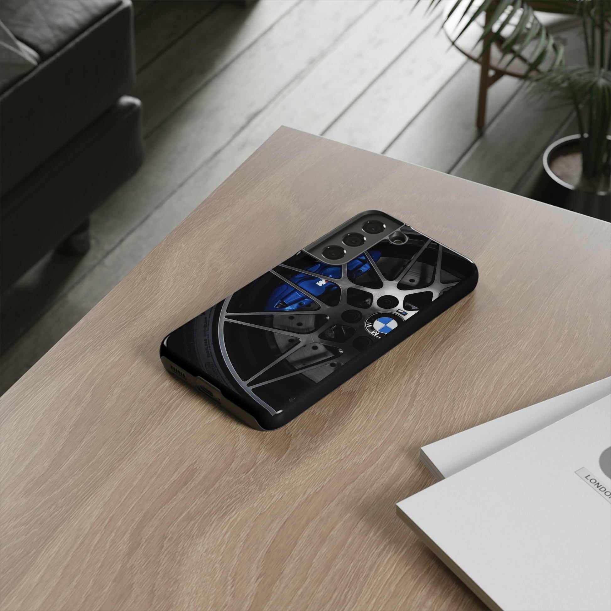 BMW M3 Racing Wheels Tough Cases for iPhones, Samsung, and Pixel