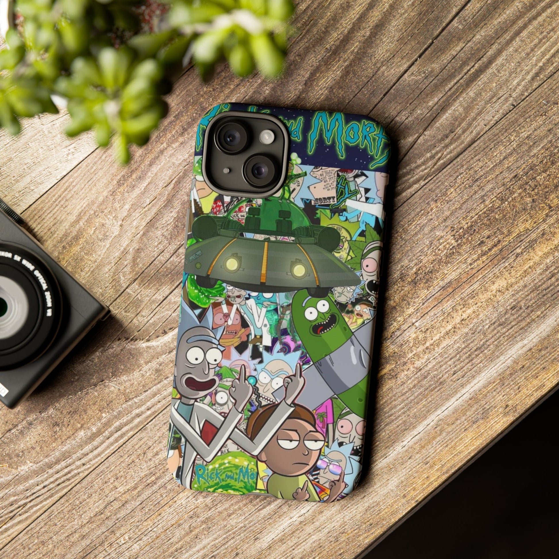 Rick and Morty Phone Case, Tough Cases for iPhones, Samsung, and Pixel