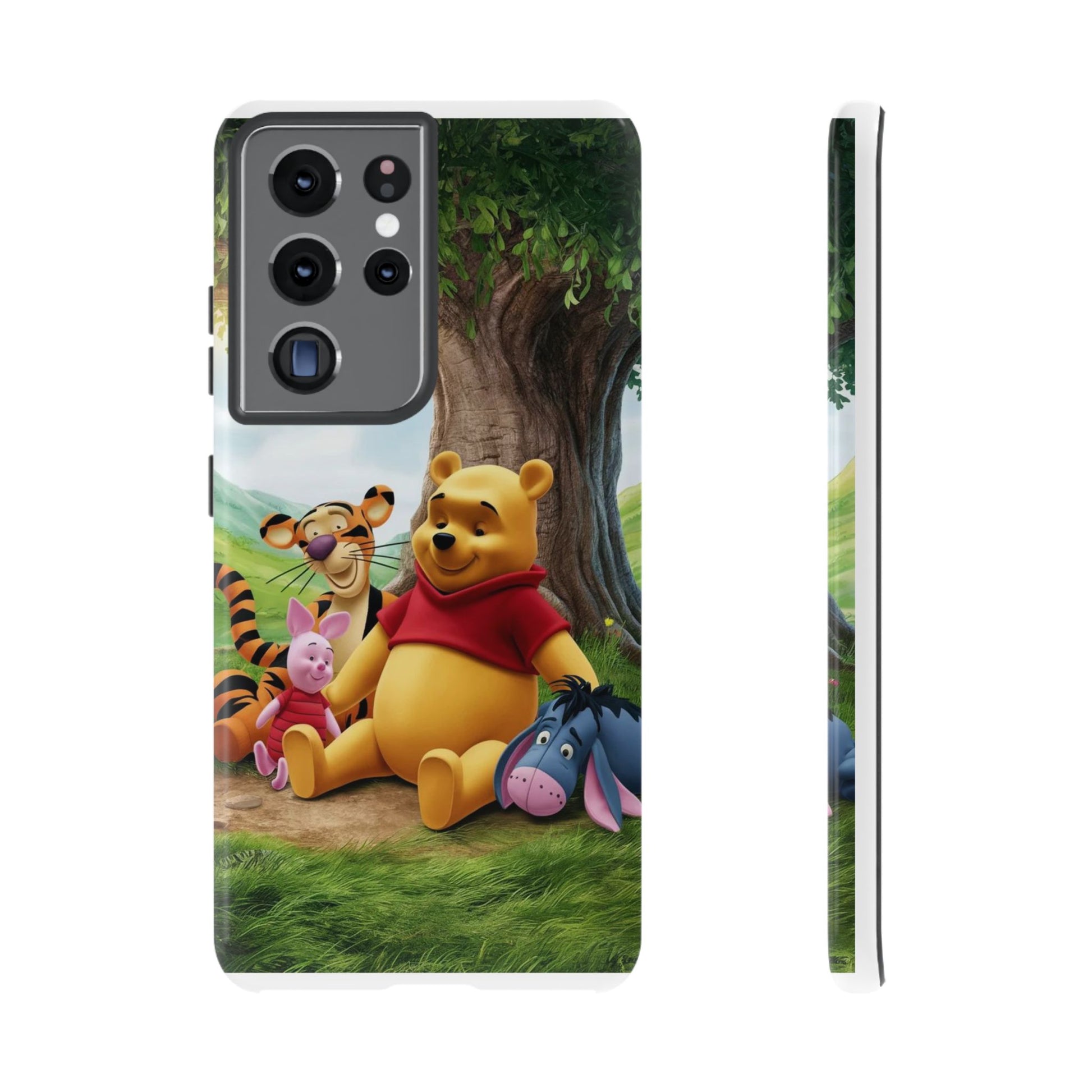 Cute Pooh Bear Phone Case, Tough Cases, Disney Phone for iPhones, Samsung, and Pixel