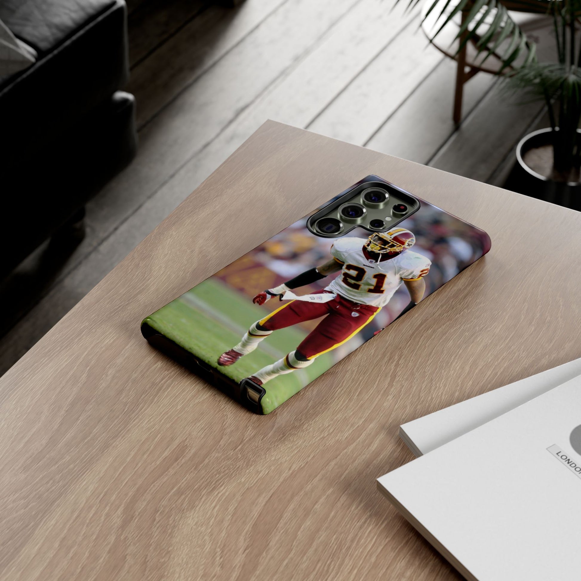 Sean Taylor Classic Redskins Football Tough Cases for iPhones, Samsung, and Pixel