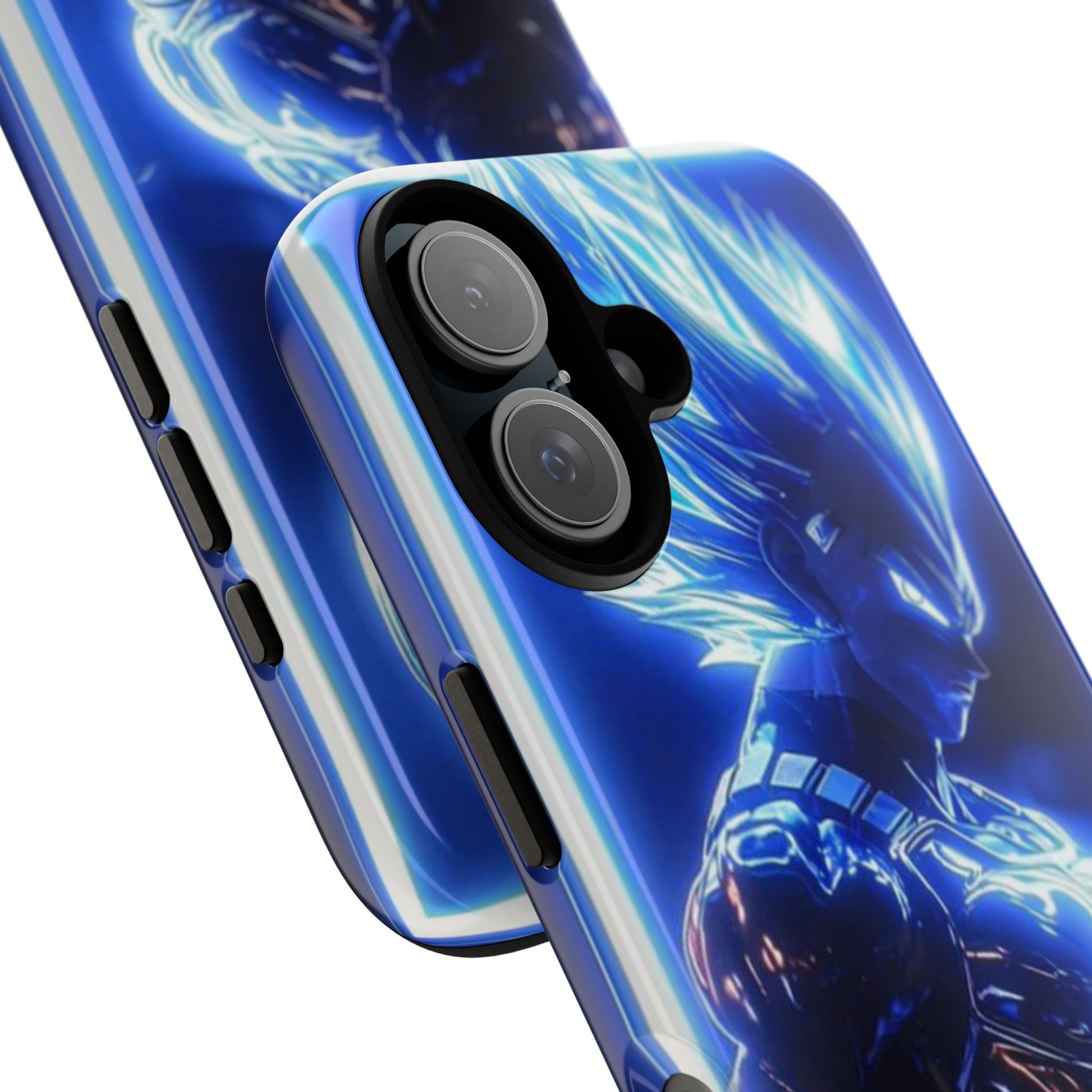 Anime Dragon Ball Z Super Saiyan Tough Cases for iPhones, Samsung, and Pixel