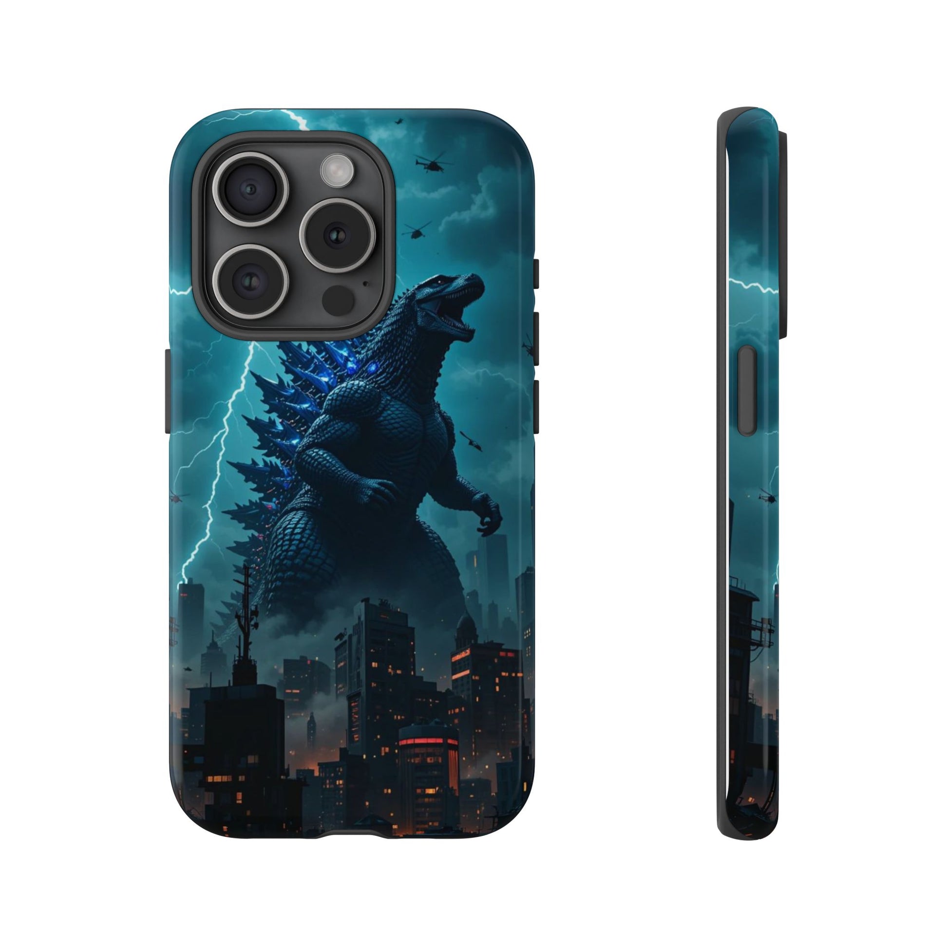 Godzilla Phone Case, Tough Cases for iPhones, Samsung, and Pixel