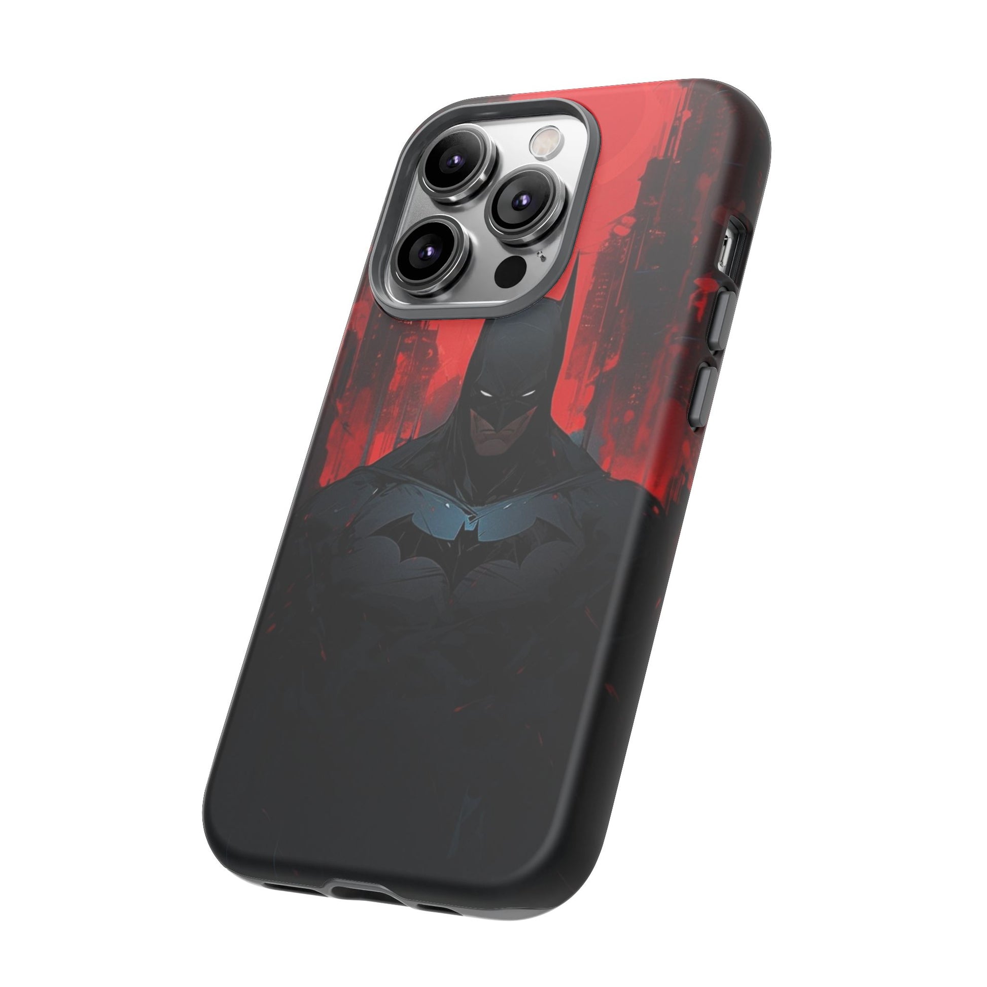 The Dark Knight Batman Tough Cases for iPhones, Samsung, and Pixel