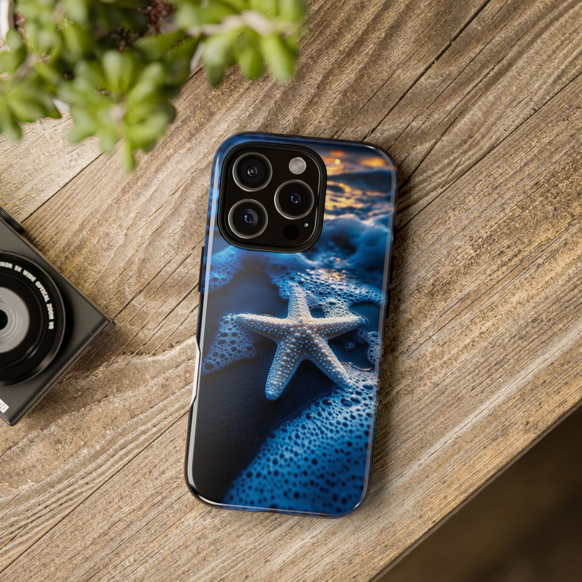 Starfish Beach Tough Cases for iPhones, Samsung, and Pixel