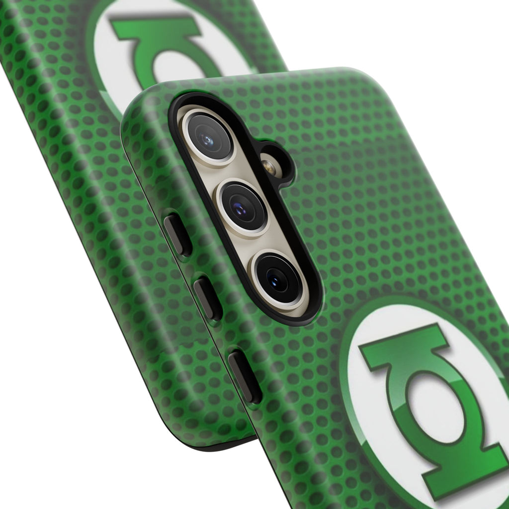 Green Lantern Logo Phone Case, Tough Cases, DC Case for iPhones, Samsung, and Pixel