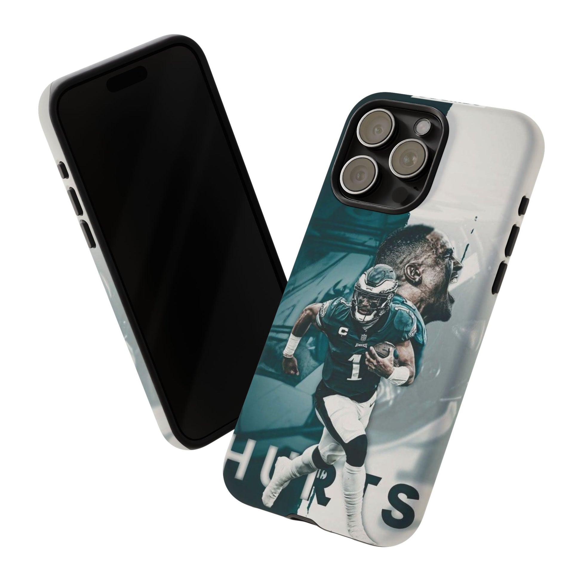 Jalen Hurts Eagles Football Tough Cases for iPhones, Samsung, and Pixel