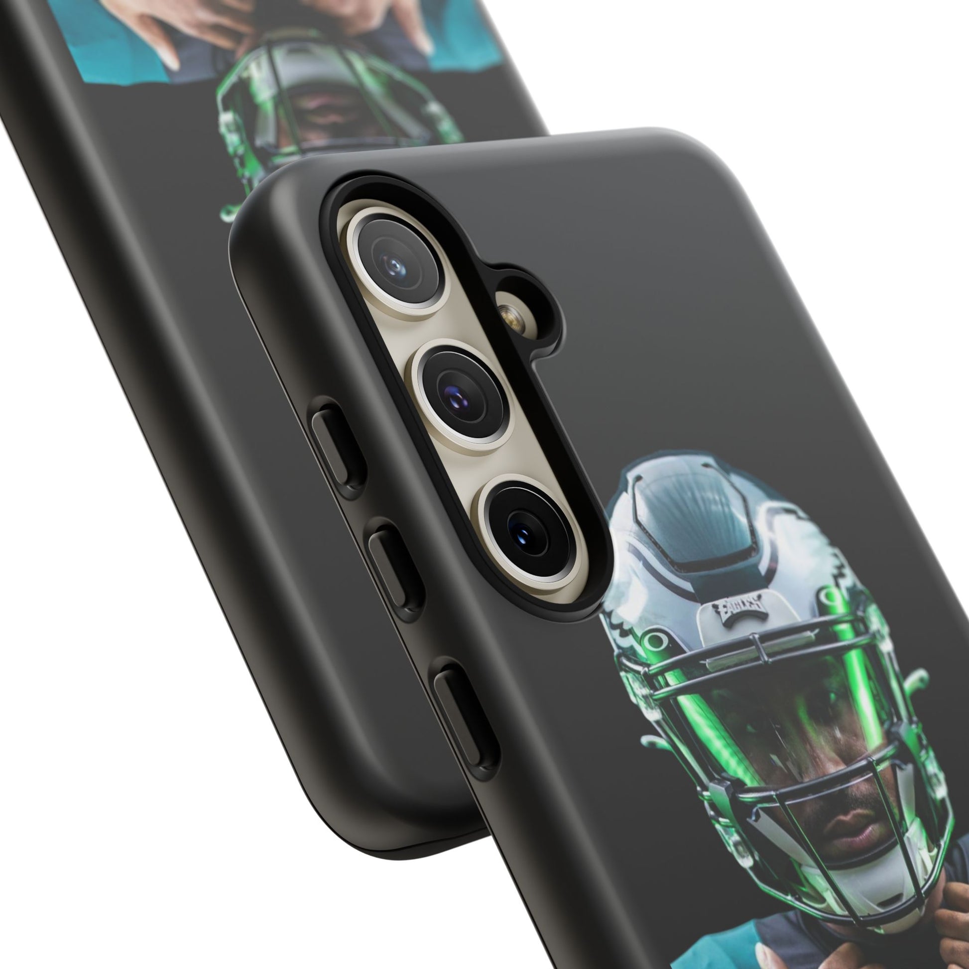 Eagles Football Jalen Hurts Tough Cases for iPhones, Samsung, and Pixel