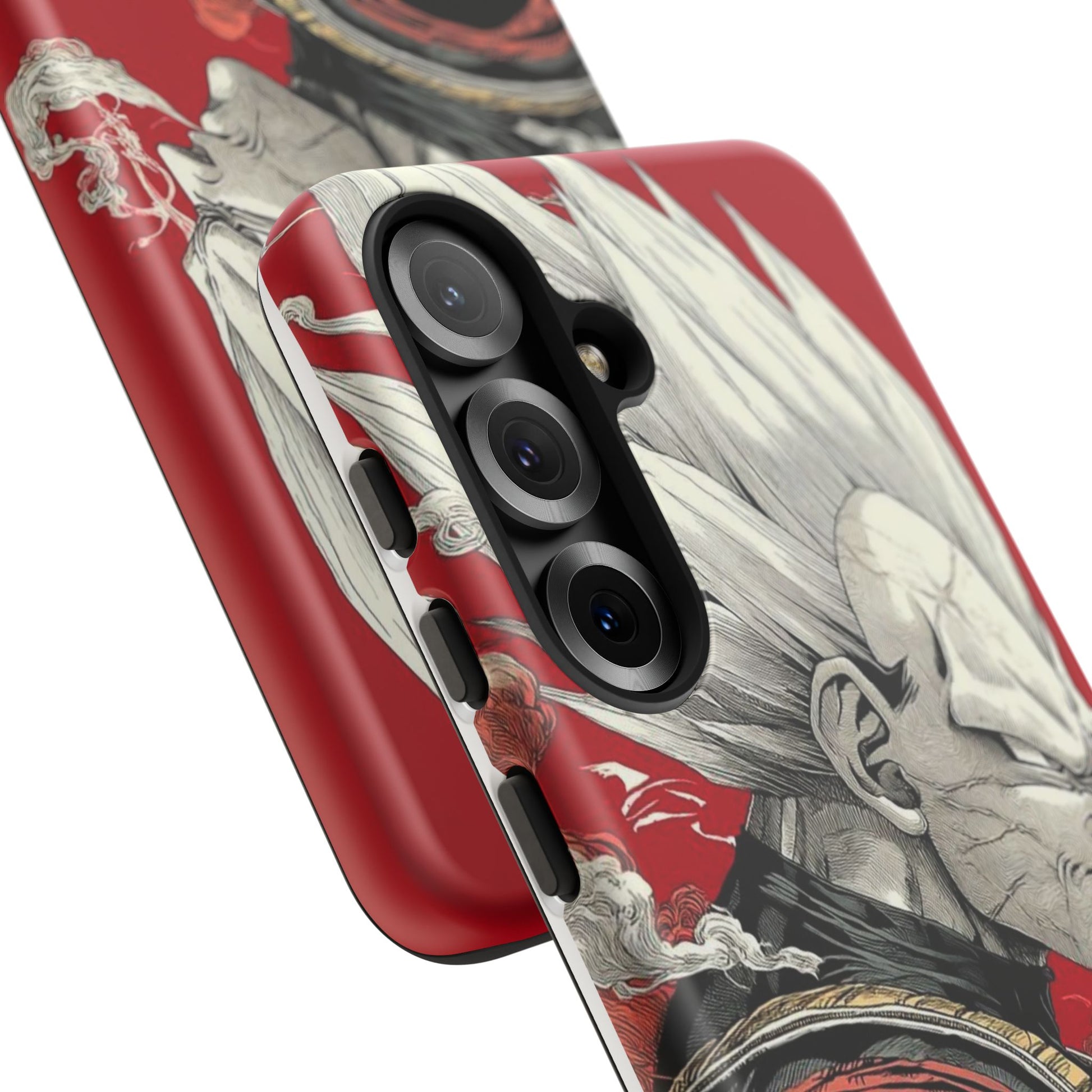 Dragon Ball Z Vegeta Anime Tough Cases for iPhones, Samsung, and Pixel