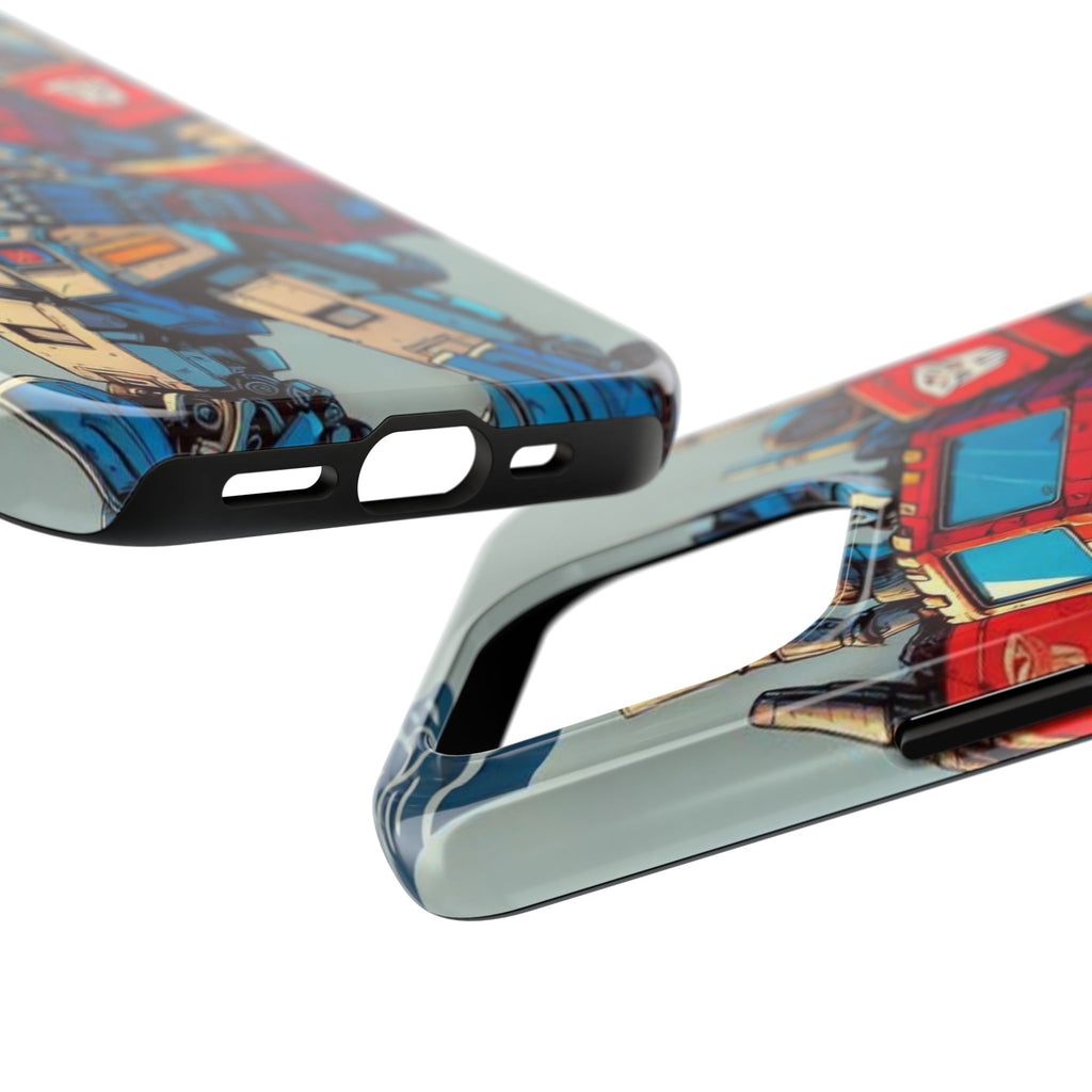Transformer Optimus Theme Phone Cases for Iphones & Samsung Phones