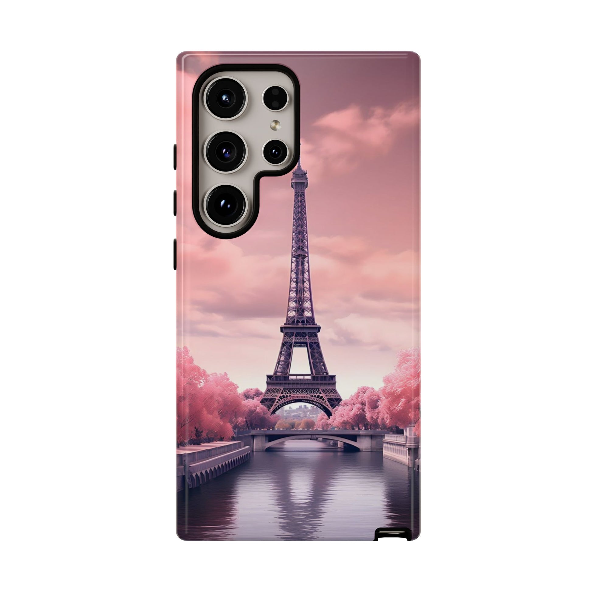 Eiffel Tower Paris Tough Cases for iPhones, Samsung, and Pixel