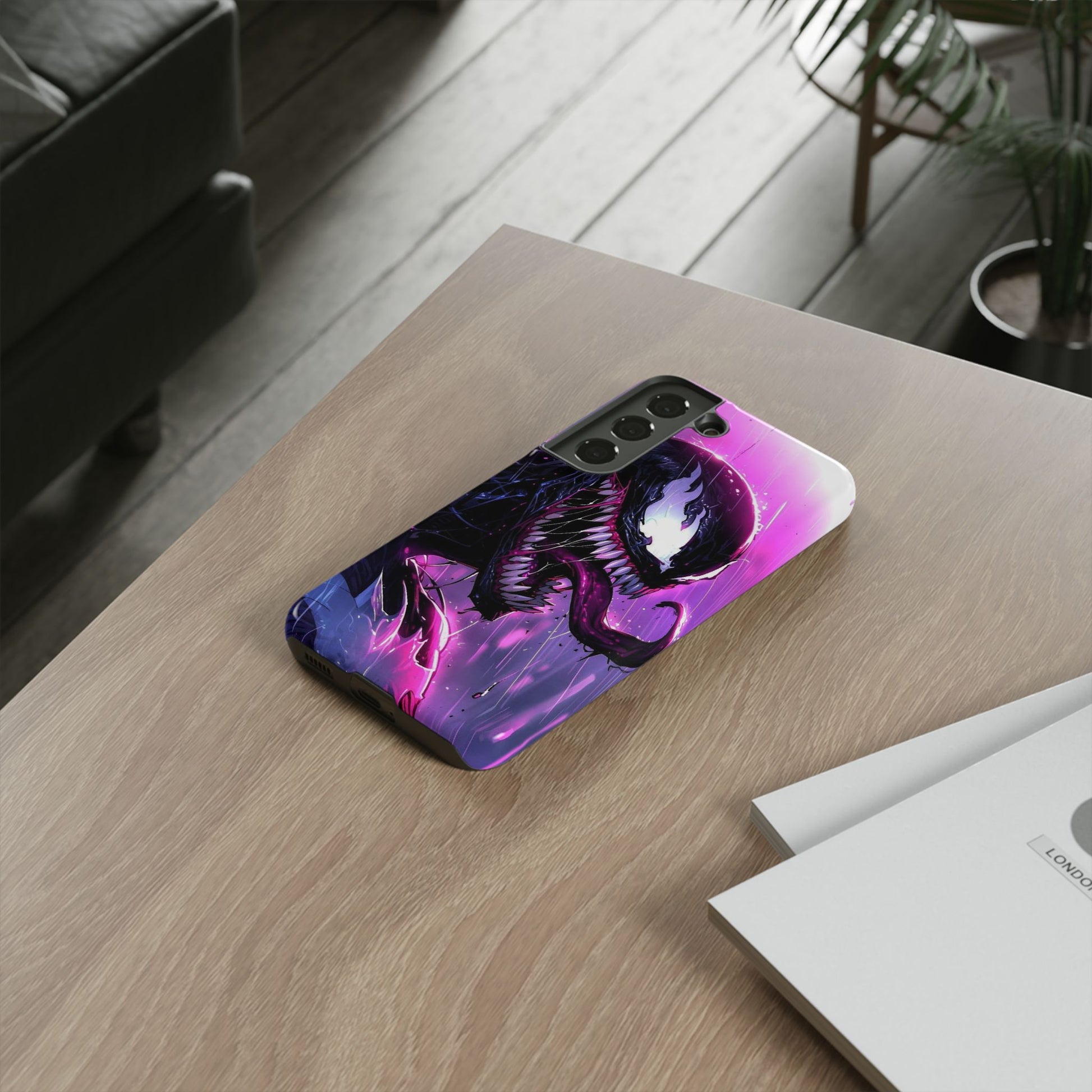 Marvel's Venom Phone Case, Tough Cases, Marvel Comics Phone for iPhones, Samsung, and Pixel