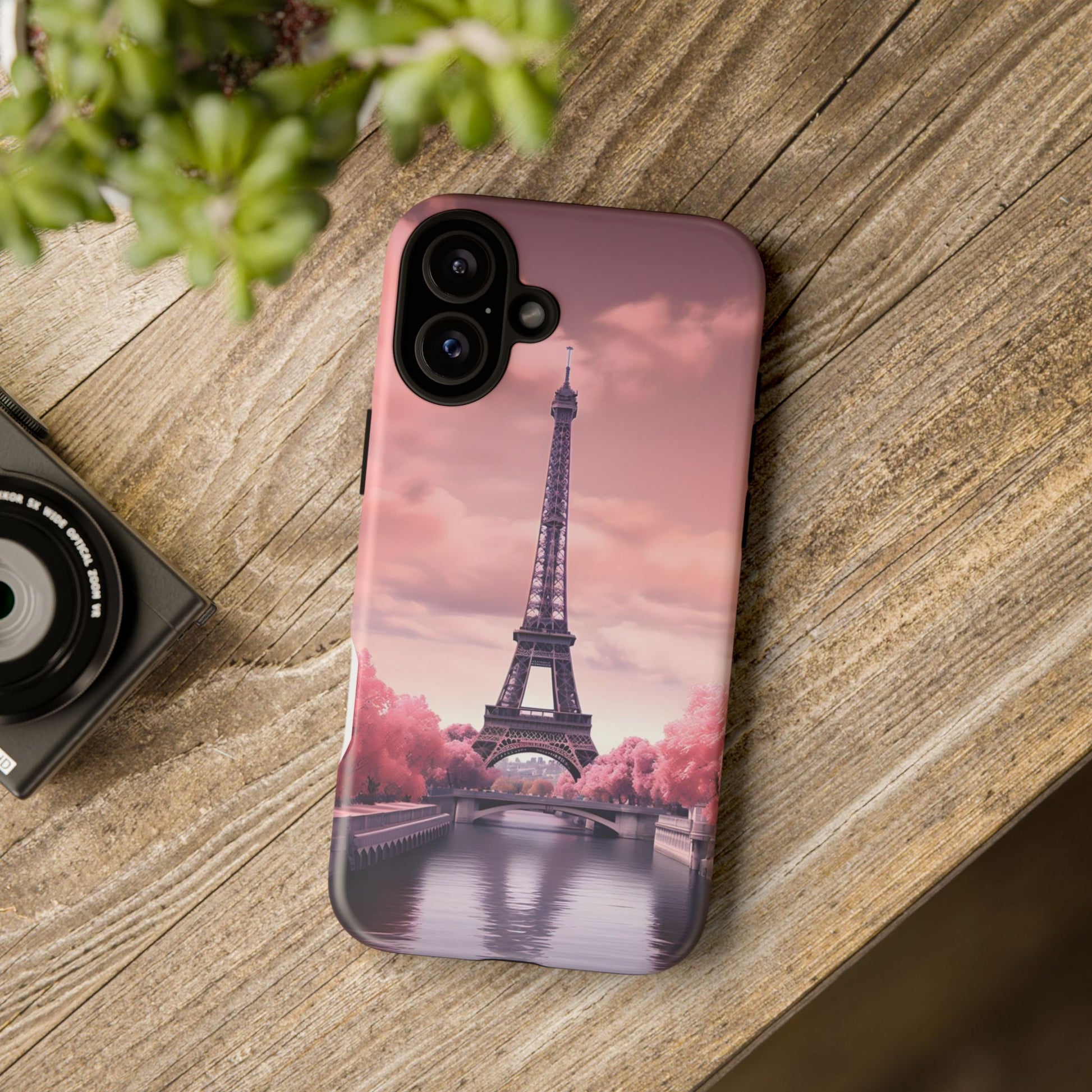 Eiffel Tower Paris Tough Cases for iPhones, Samsung, and Pixel