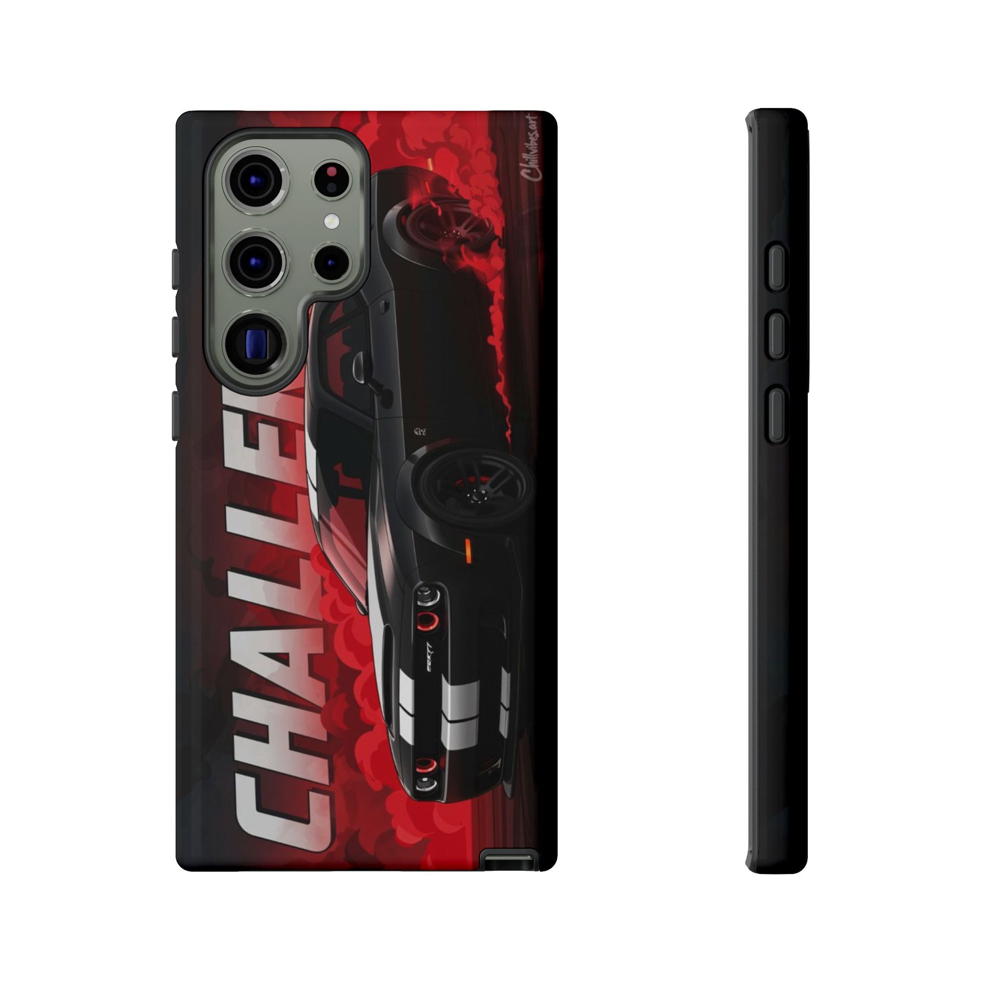 Hellcat Challenger Durable Tough Cases for iPhones, Samsung, and Pixel