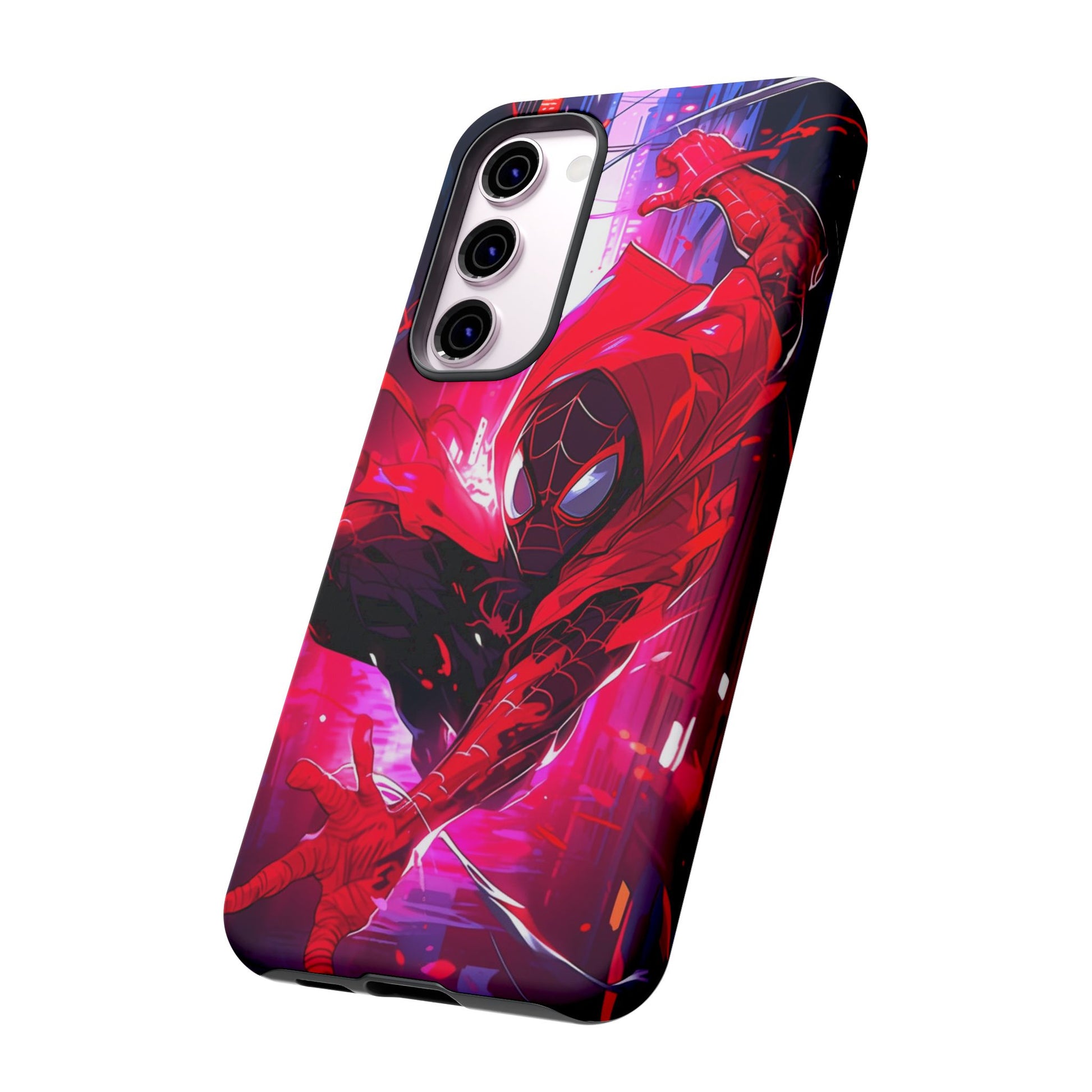 Miles Morales Spiderman Phone Case, Tough Cases for iPhones, Samsung, and Pixel