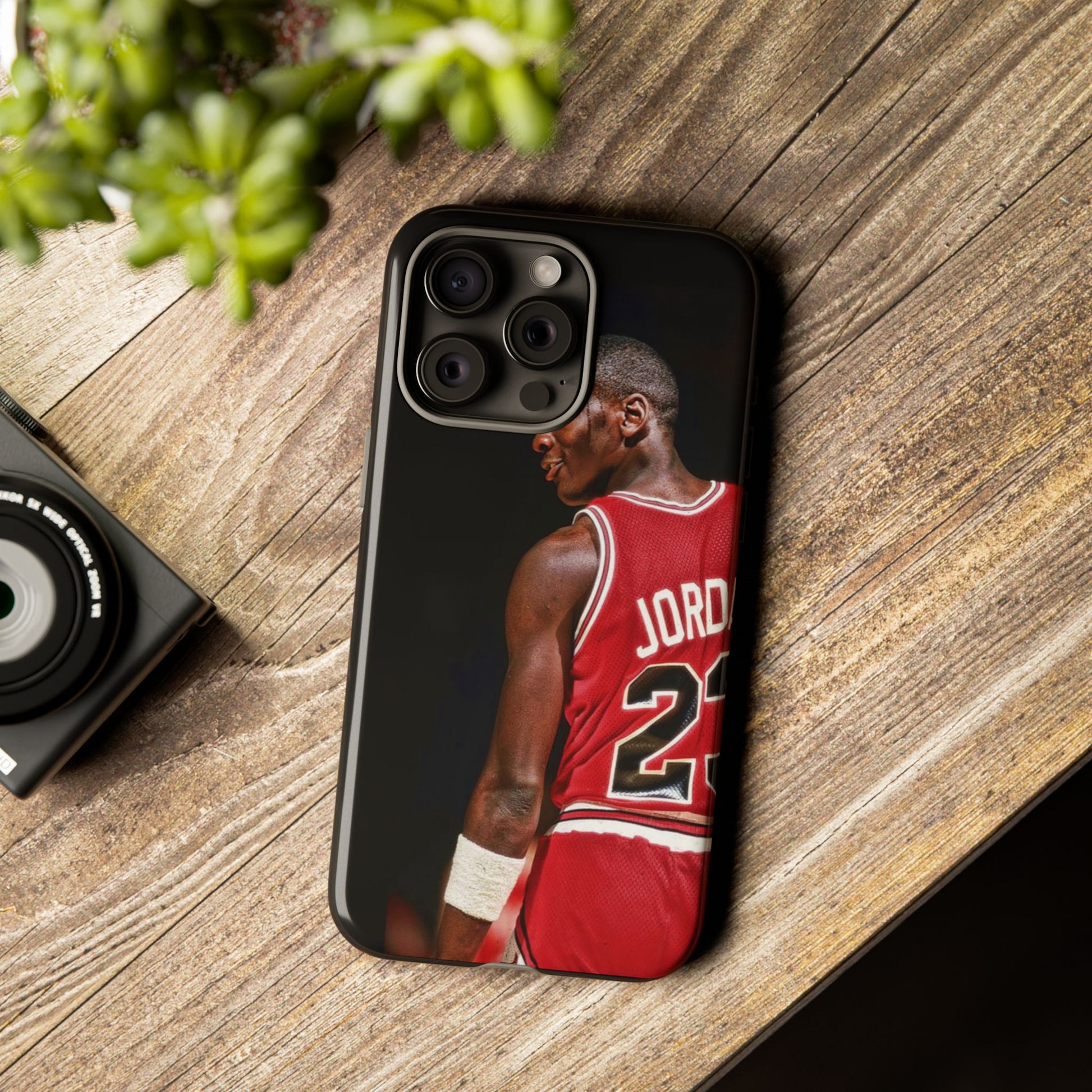 Basketball Legend Michael Jordan Tough Cases for iPhones, Samsung, and Pixel