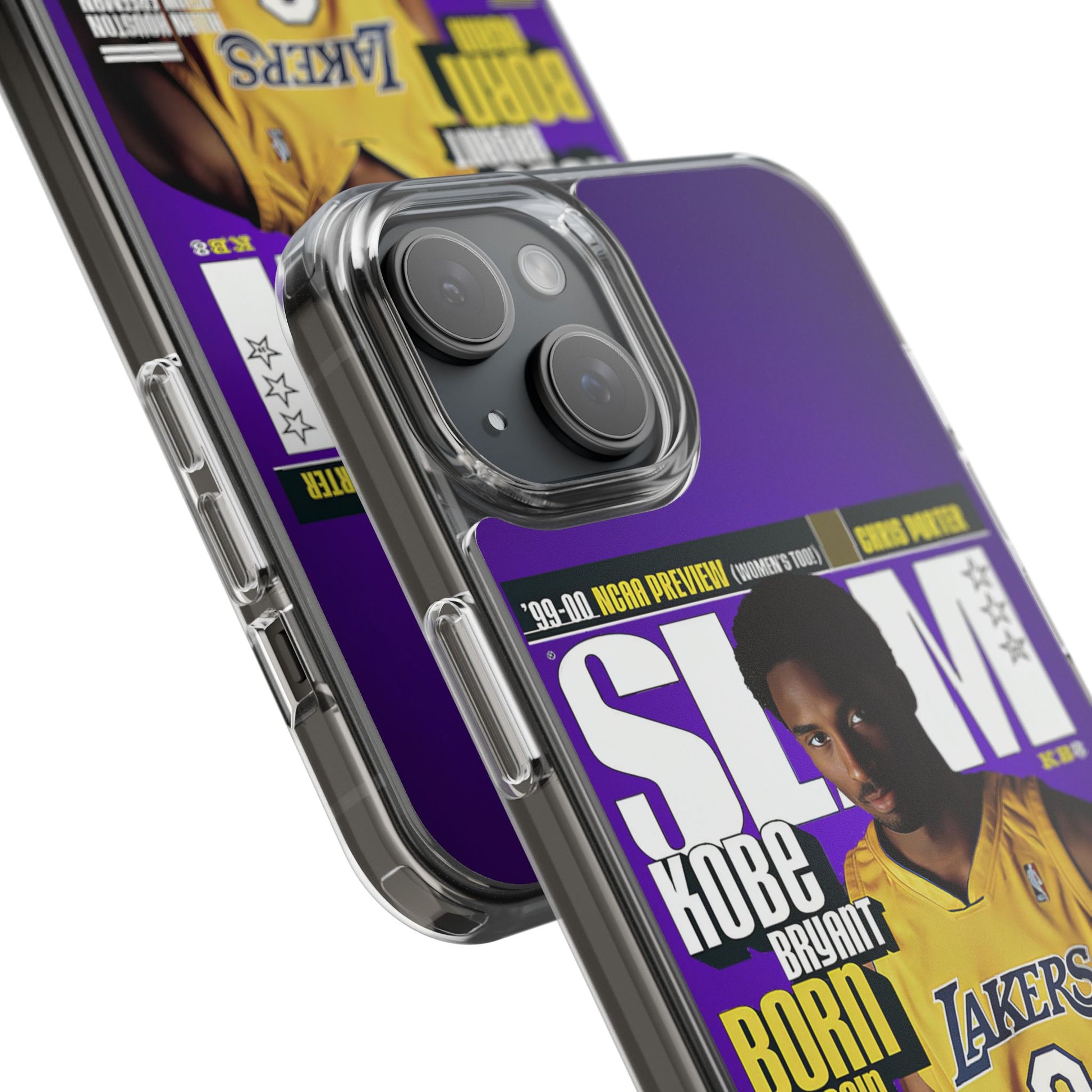 SLAM Cover Kobe Basketball Inspired design Clear Phone Cases