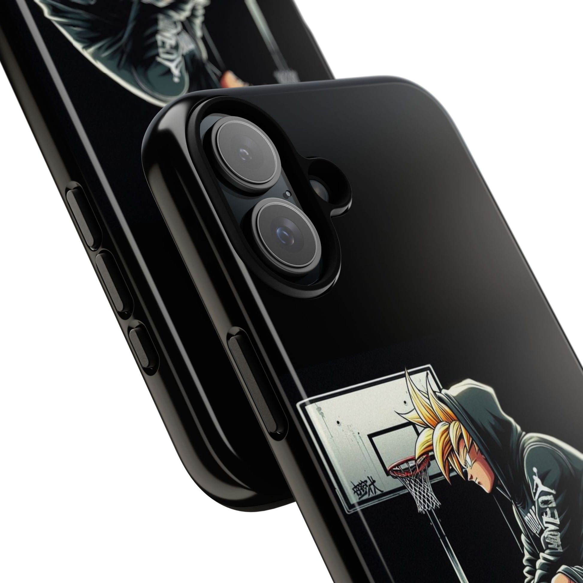 Son Goku Basketball Tough Cases for iPhones, Samsung, and Pixel