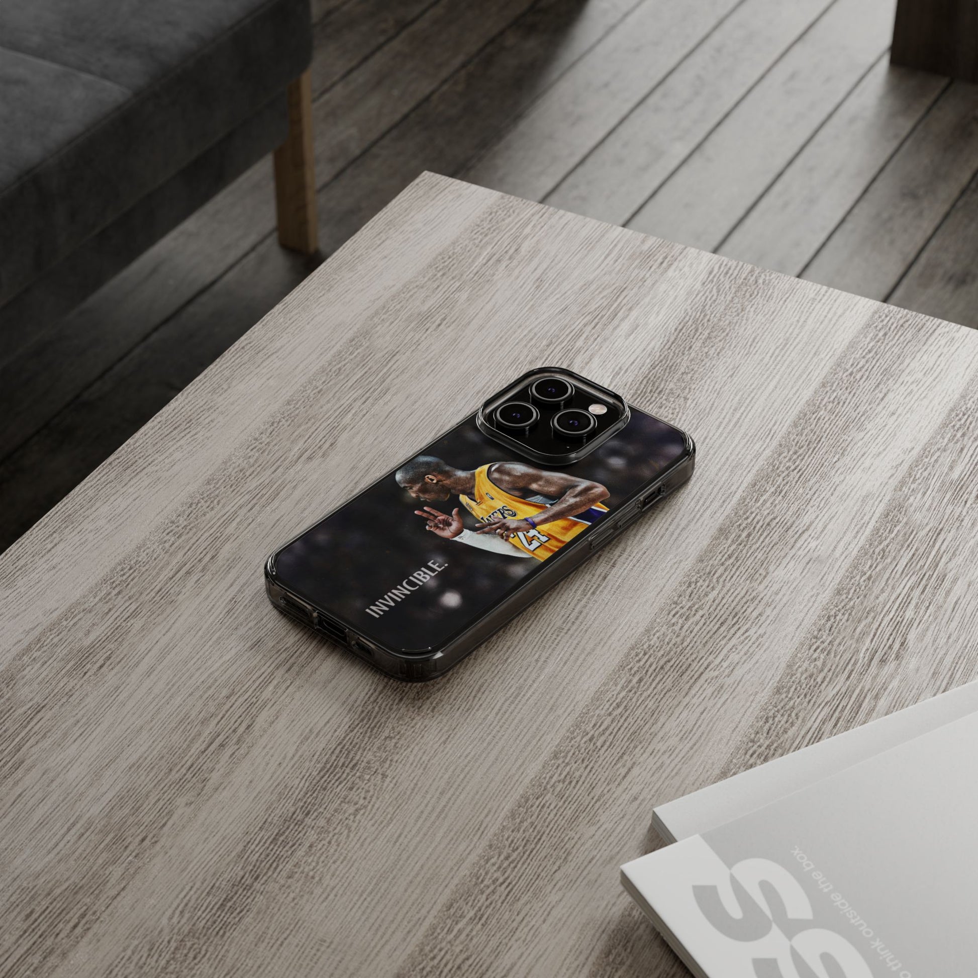 Invincible Kobe basketball inspired Protective Iphone and Samsung case