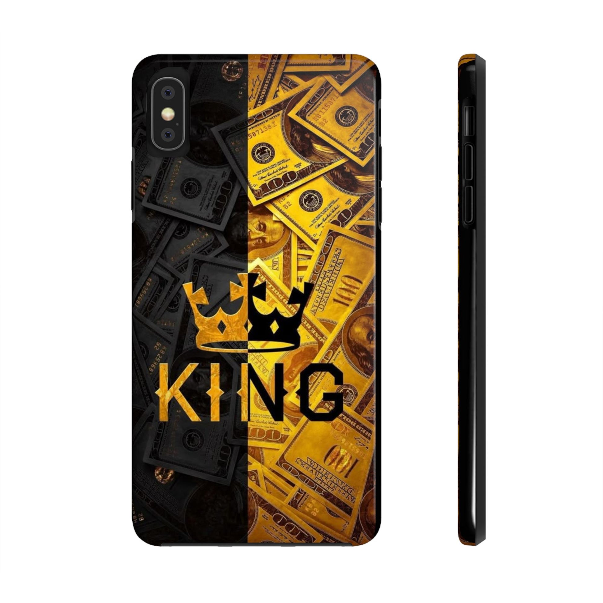 King of Money Urban Design Tough Phone Cases for Select iPhones & Samsung Phones