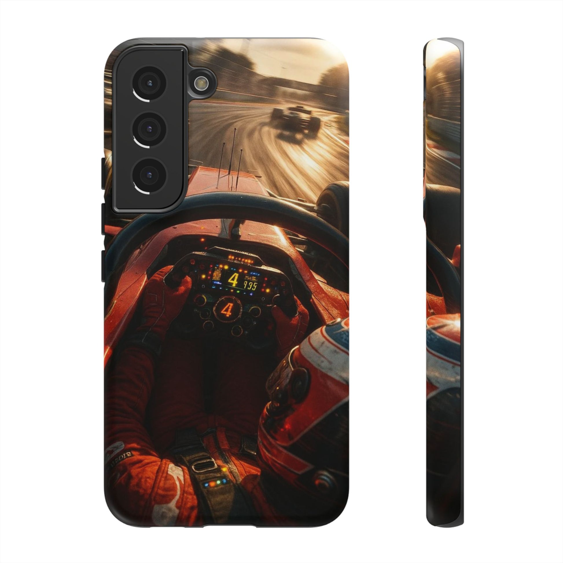 Formula 1 Cockpit Phone Case, Tough Cases for iPhones, Samsung, and Pixel