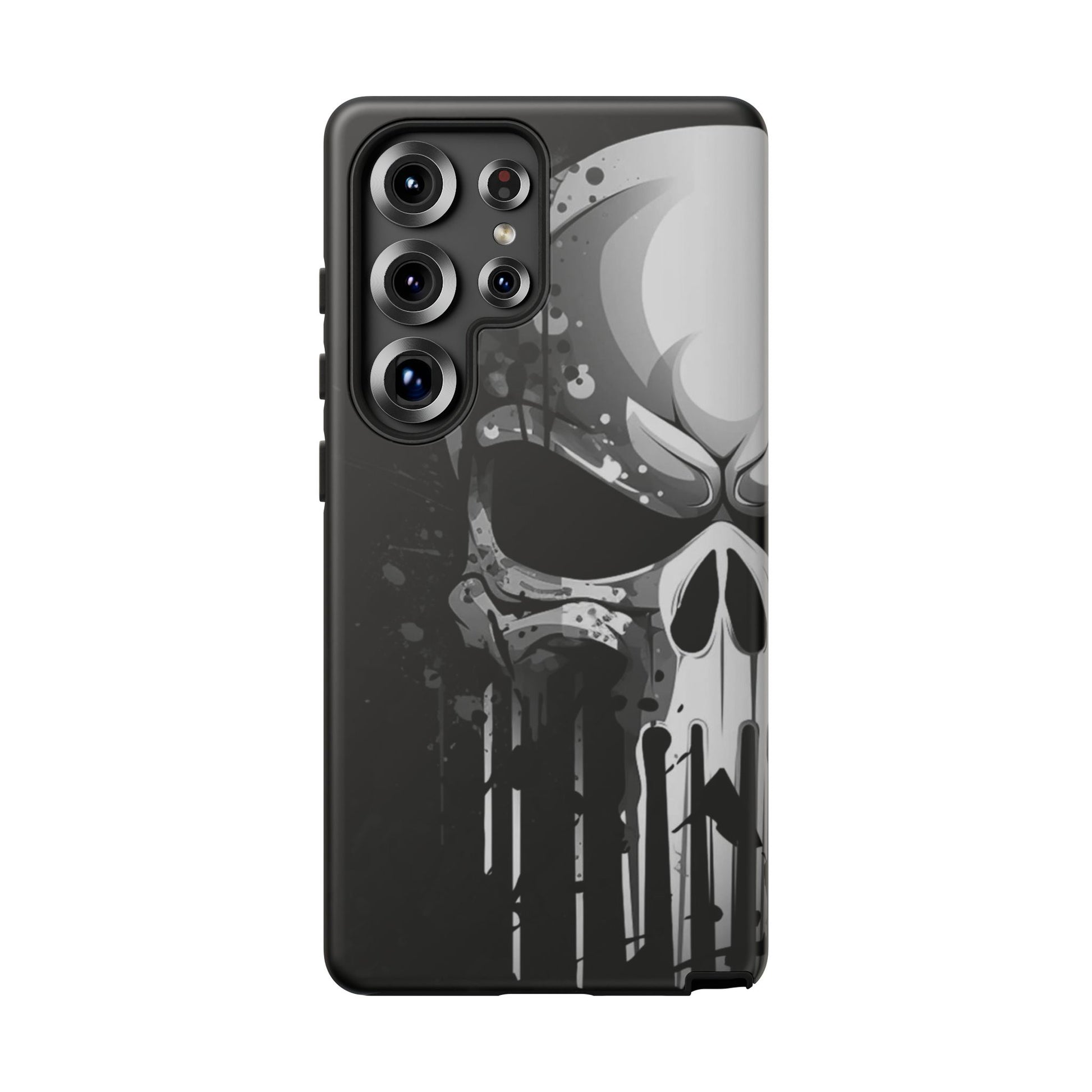Punisher Skull Tough Cases for iPhones, Samsung, and Pixel
