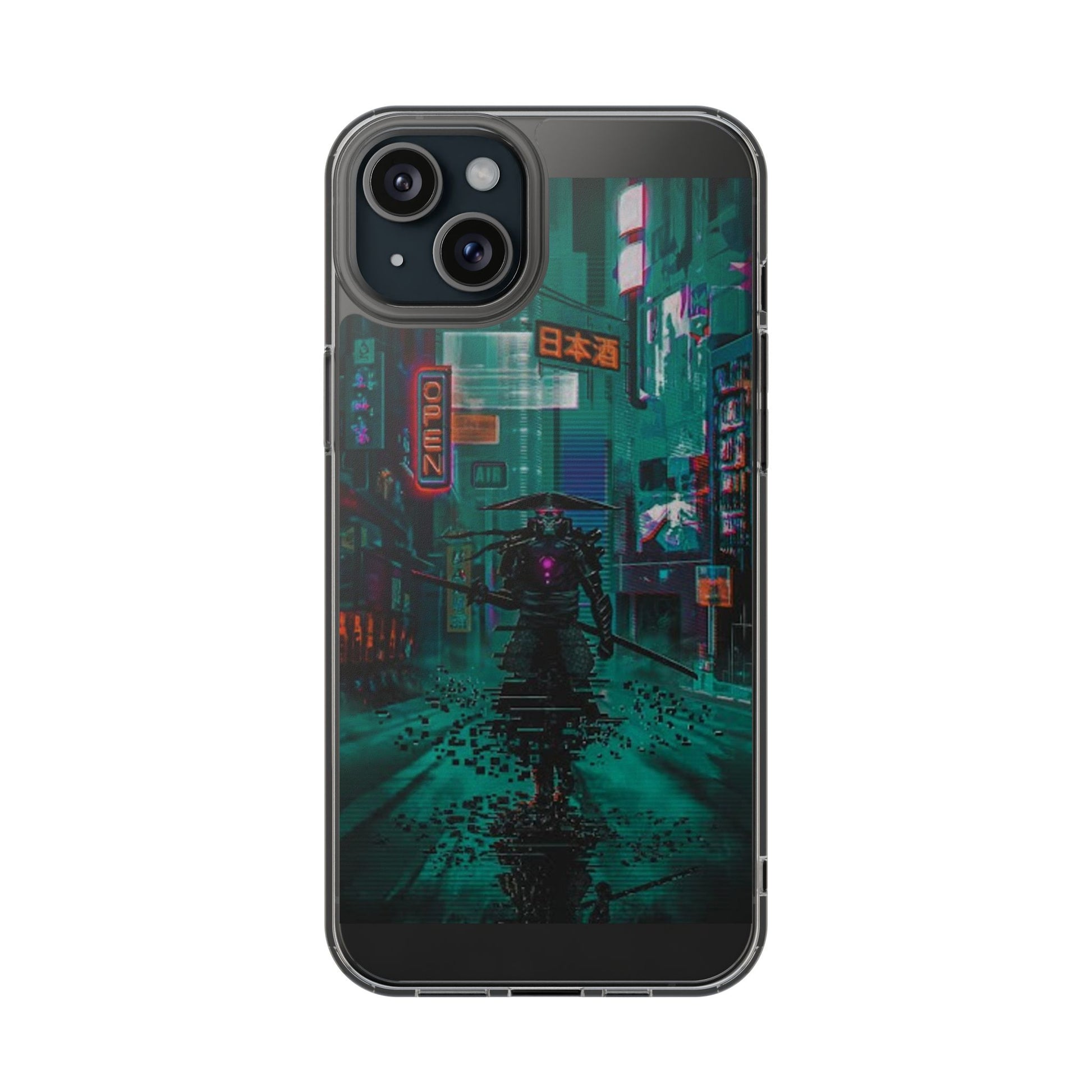 Samauri CyberPunk Game Inspired Phone Cover,
