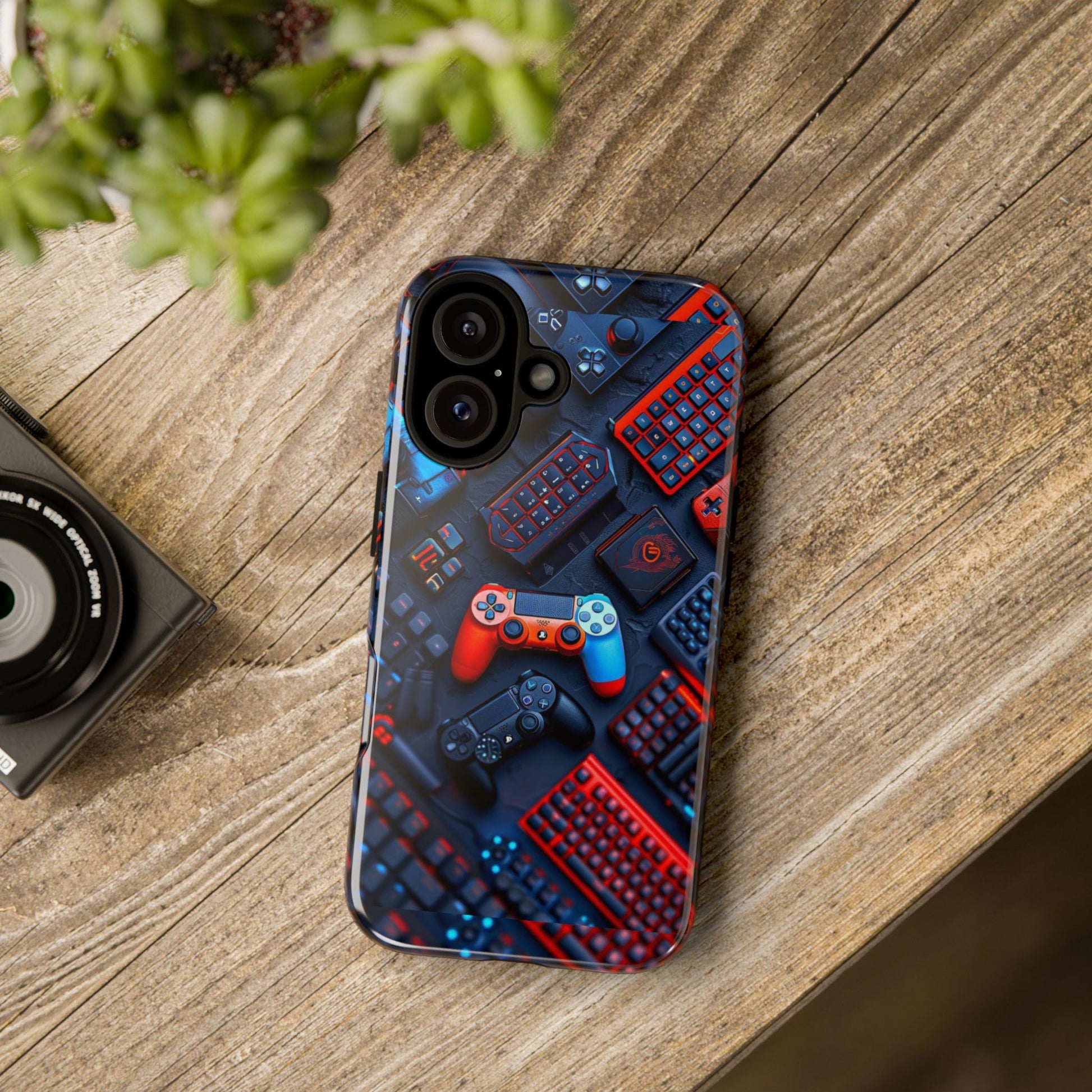 Gamer Themed Controllers Tough Cases for iPhones, Samsung, and Pixel