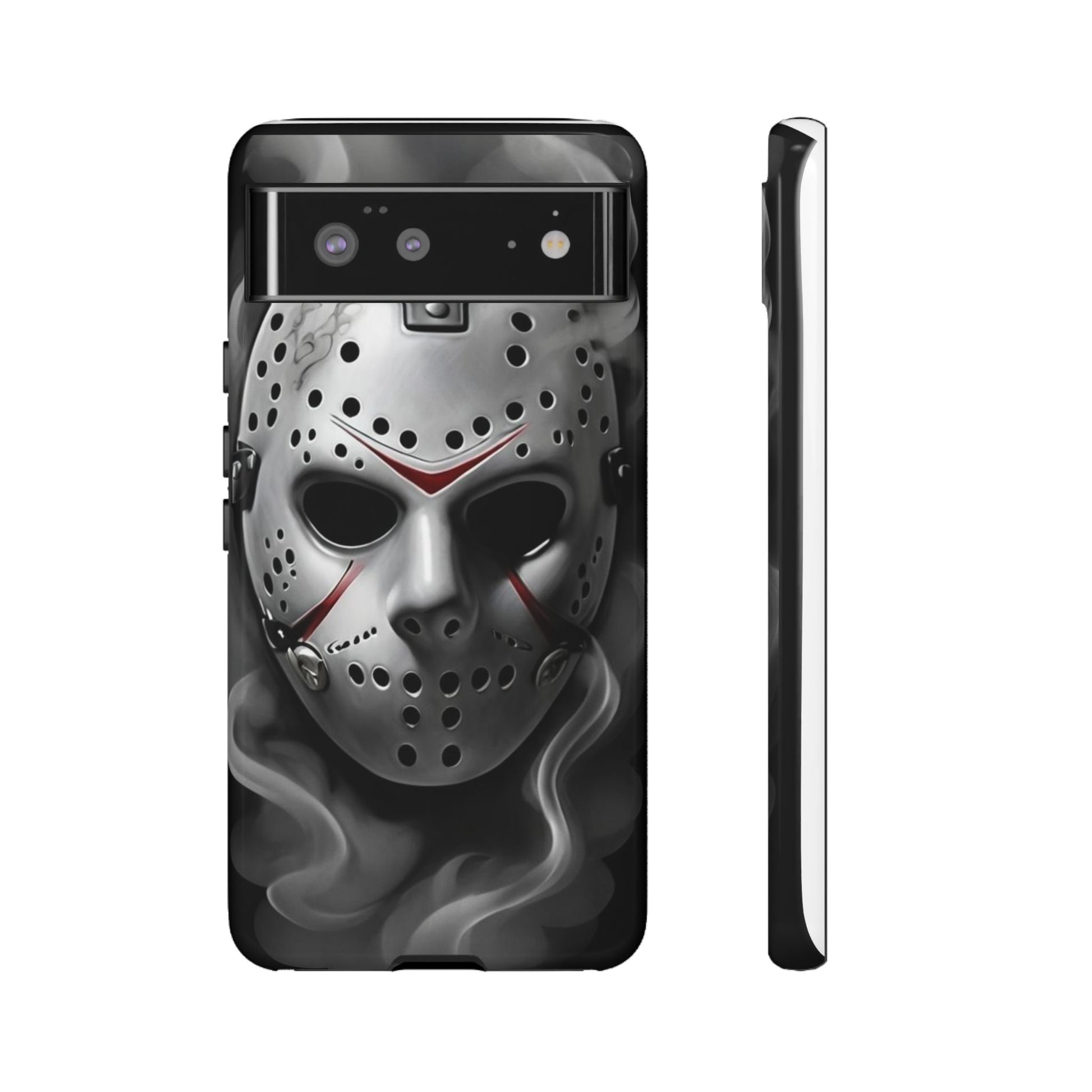 Friday the 13th Jason's Mask Tough Cases for iPhones, Samsung, and Pixel
