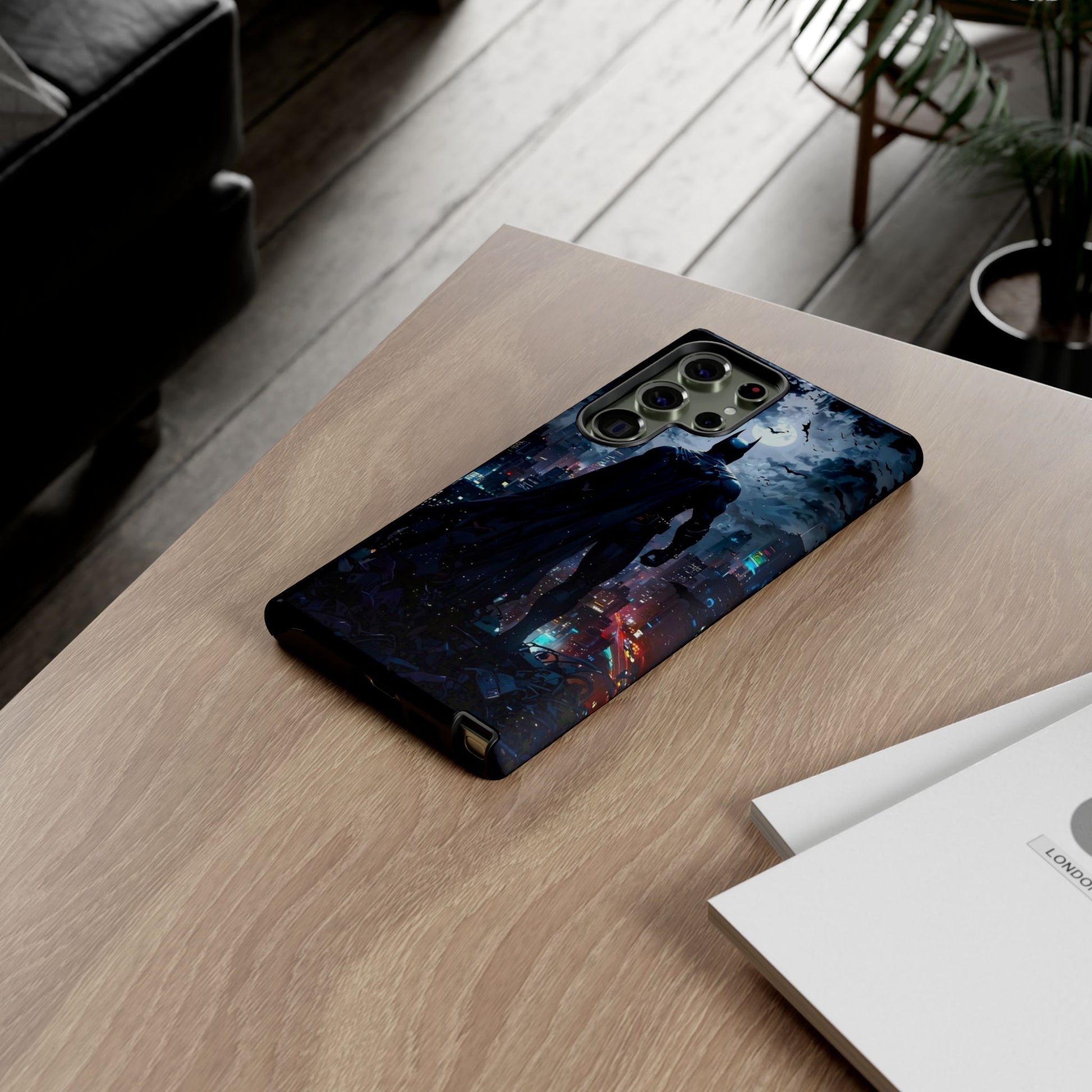 Gotham City Batman Tough Cases for iPhones, Samsung, and Pixel