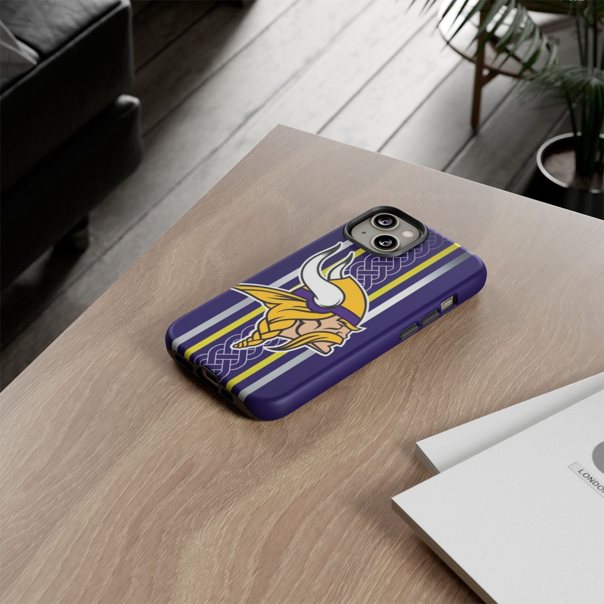 Minnesota Vikings logo Phone Case, Tough Cases for iPhones, Samsung, and Pixel