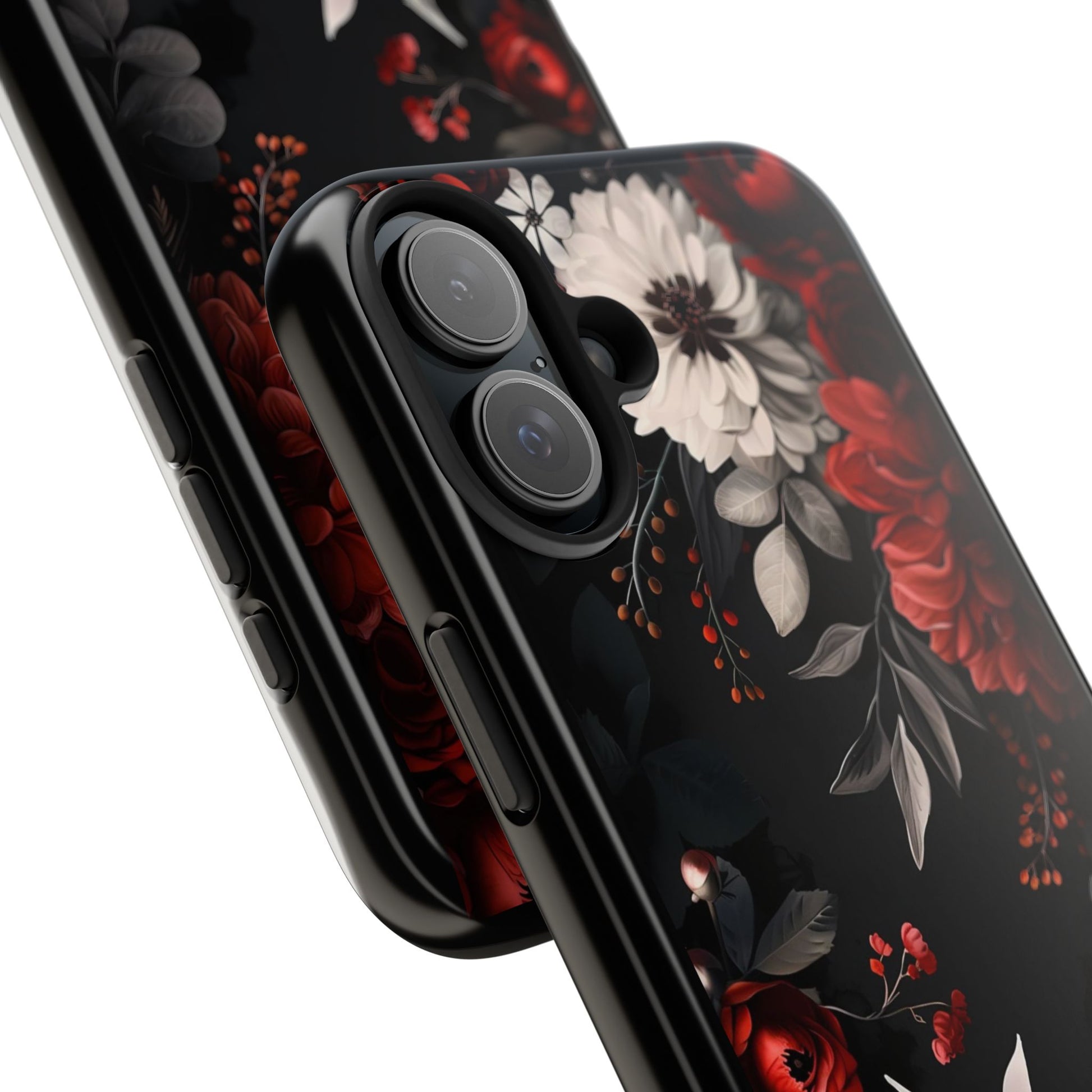 Floral Design Tough Phone Cases for iPhone & Samsung Galaxy Phones