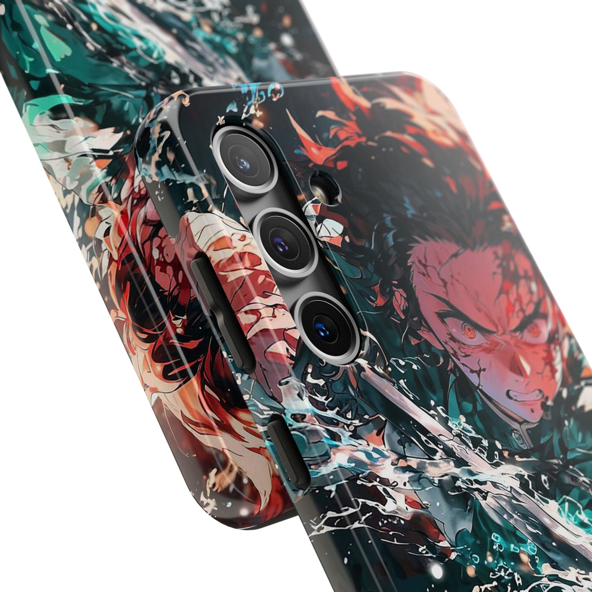 Demon Slayer Tanjiro Art Phone Case for iPhone & Samsung Galaxy Phones