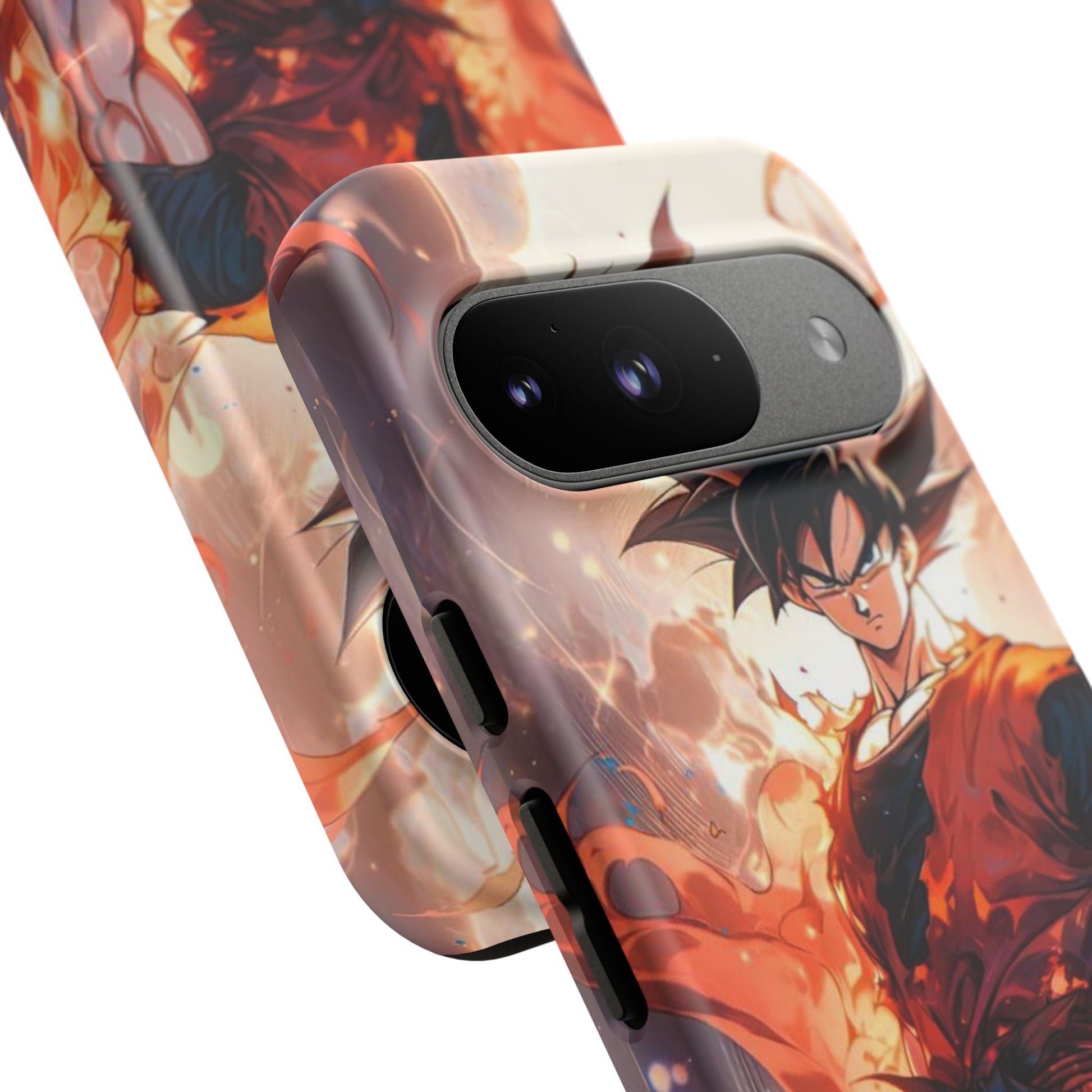Anime Manga Dragon Ball Z Goku Tough Cases for iPhones, Samsung, and Pixel