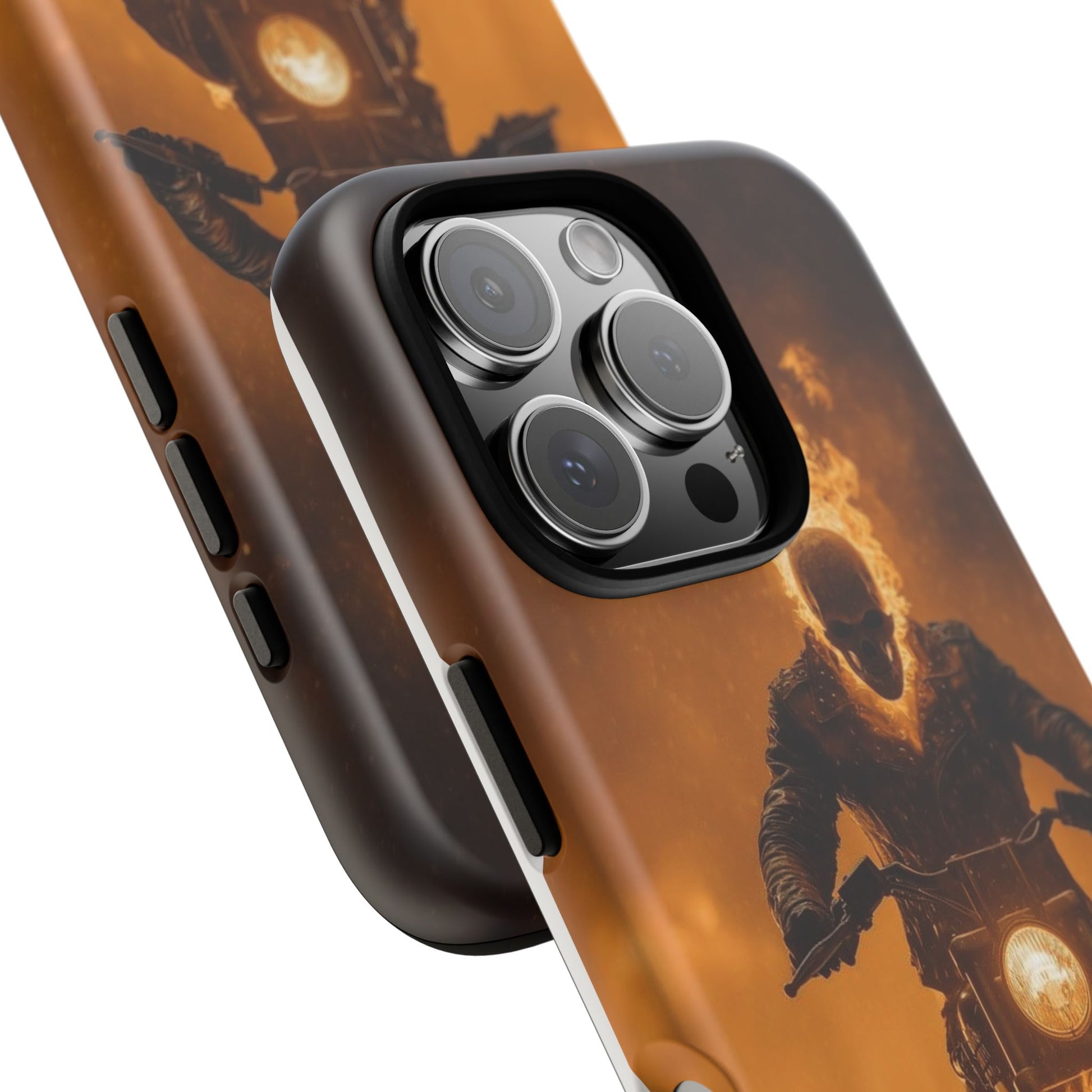 Marvel's Ghostrider Tough Cases for iPhones, Samsung, and Pixel