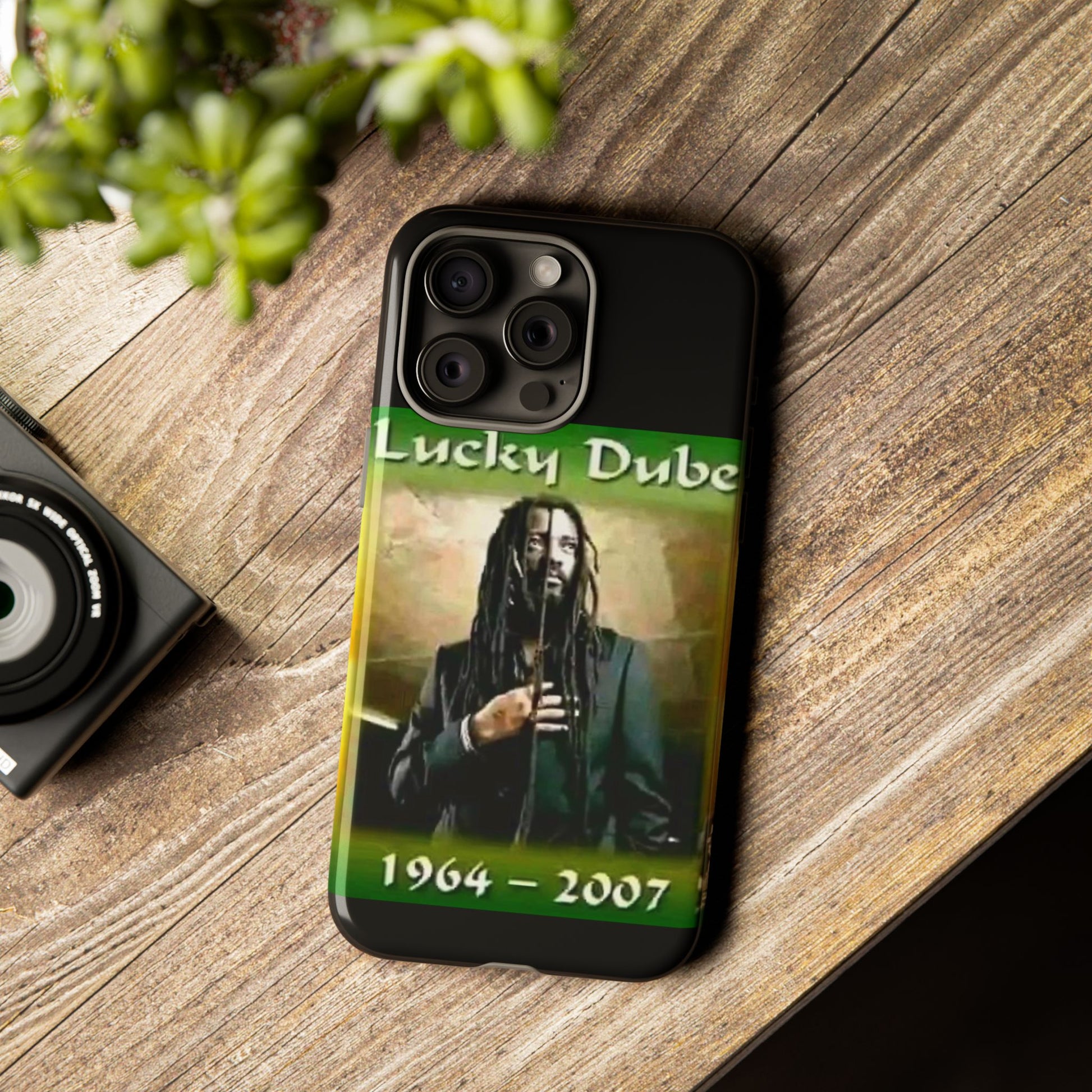 Lucky Dube Tough Cases for iPhones, Samsung, and Pixel