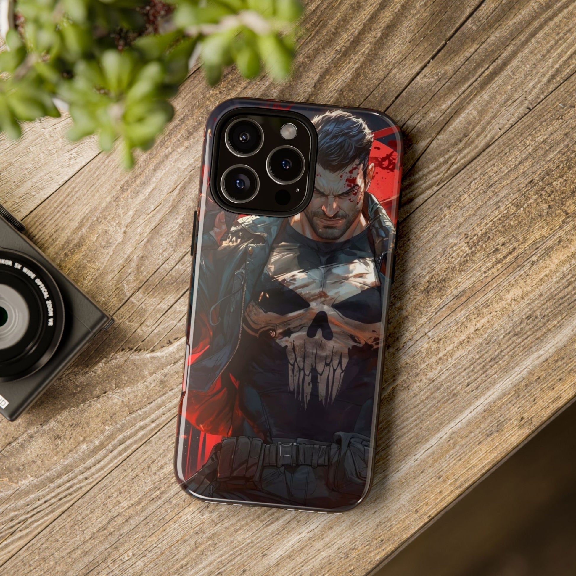 Punisher Tough Cases for iPhones, Samsung, and Pixel